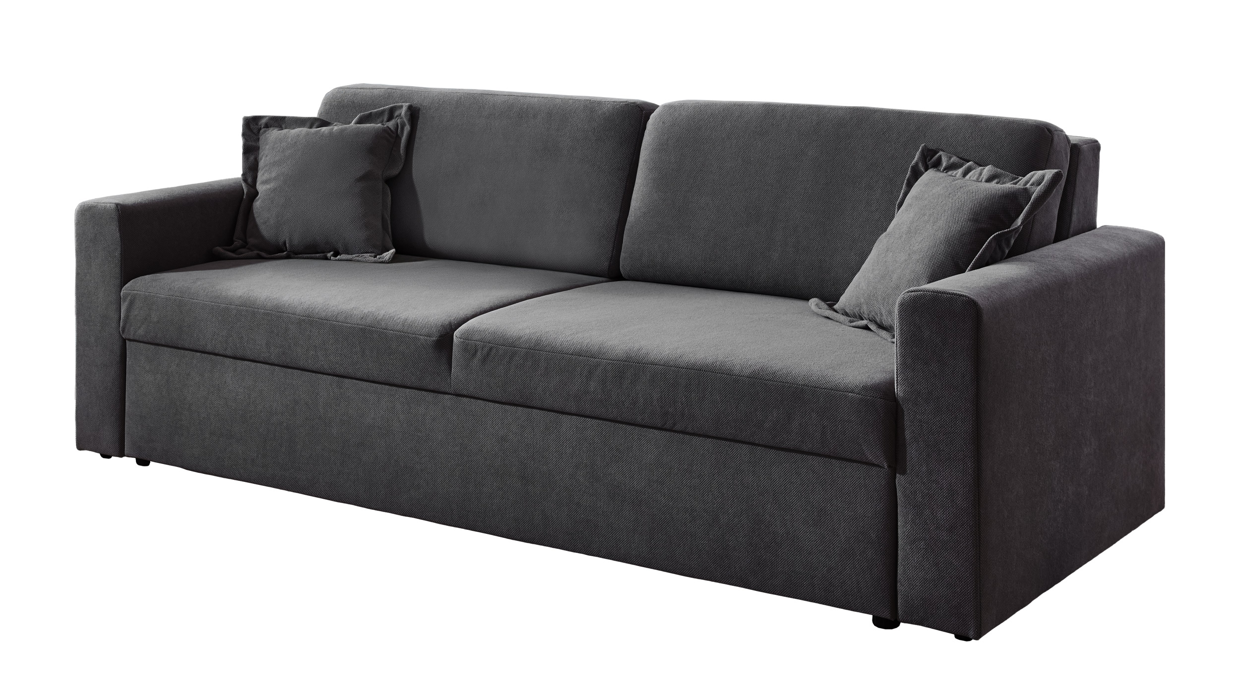 Schlafsofa grau 235 cm - BOXER