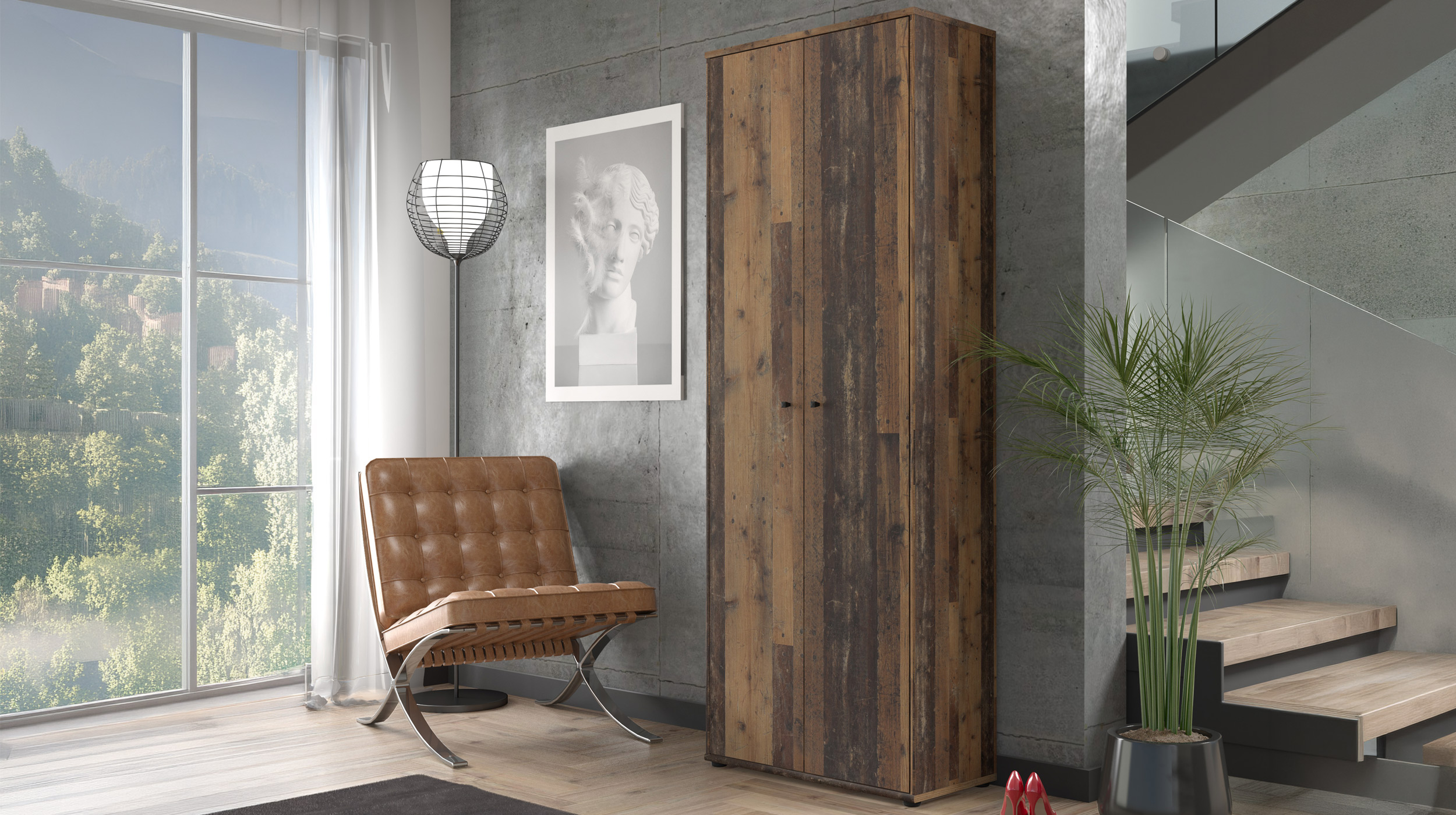 Mehrzweckschrank Old Wood 74 x 35 cm - TEMPRA 