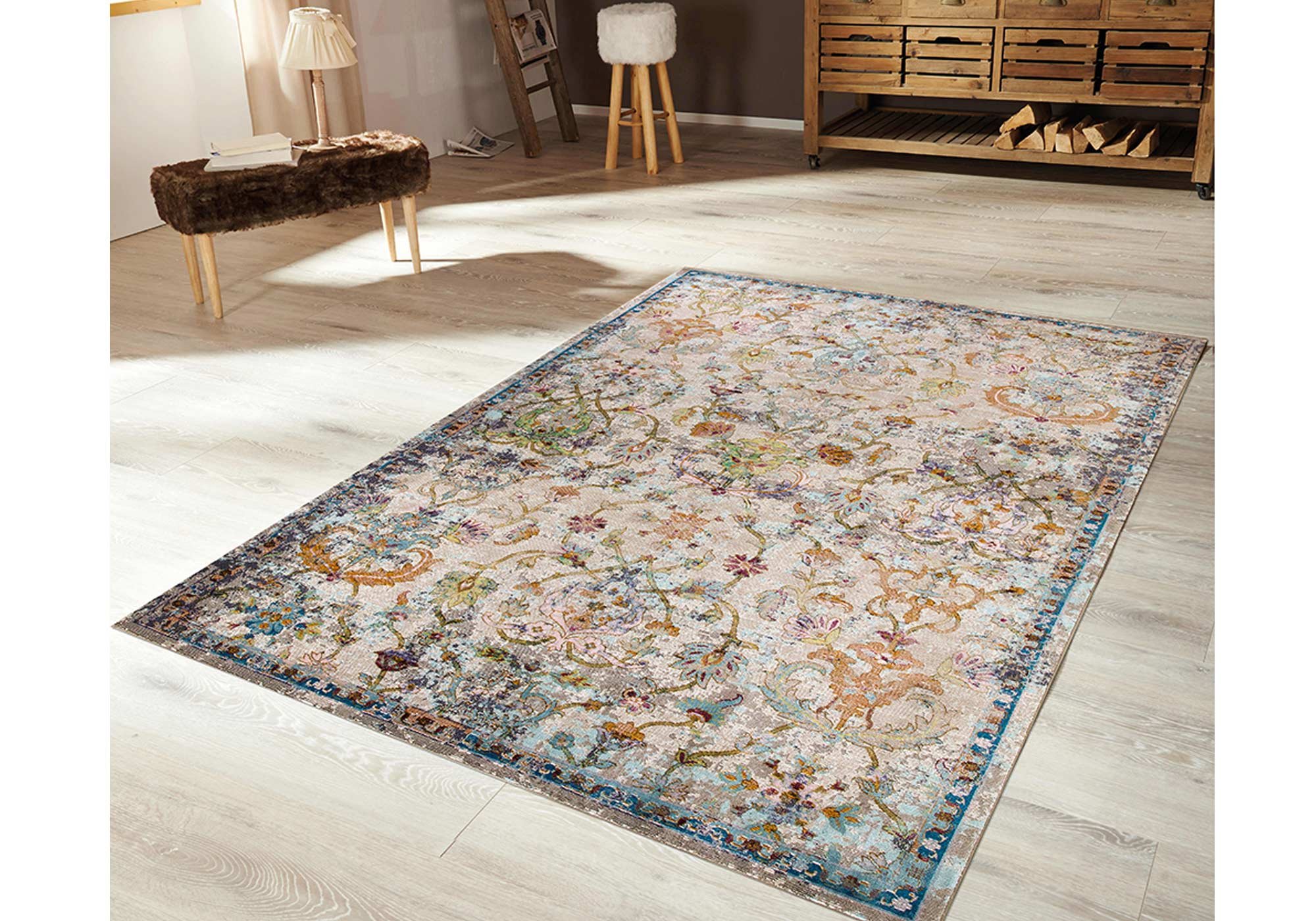 Festival Teppich 160 x 230 cm - mehrfarbig - 6 mm Florhöhe - Picasso 599