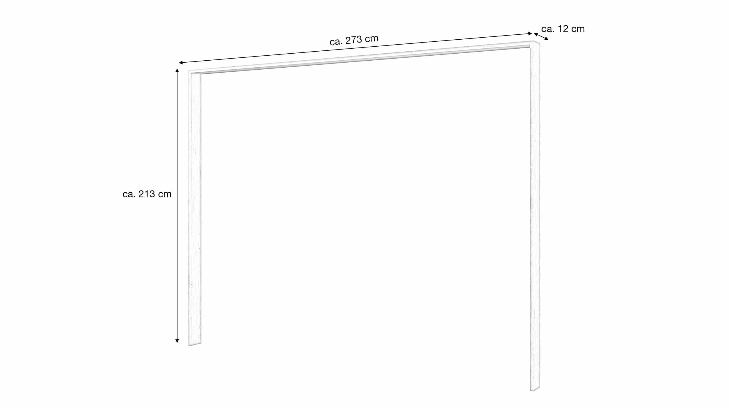Passepartout Plankeneiche - 273 cm - VALENCIA