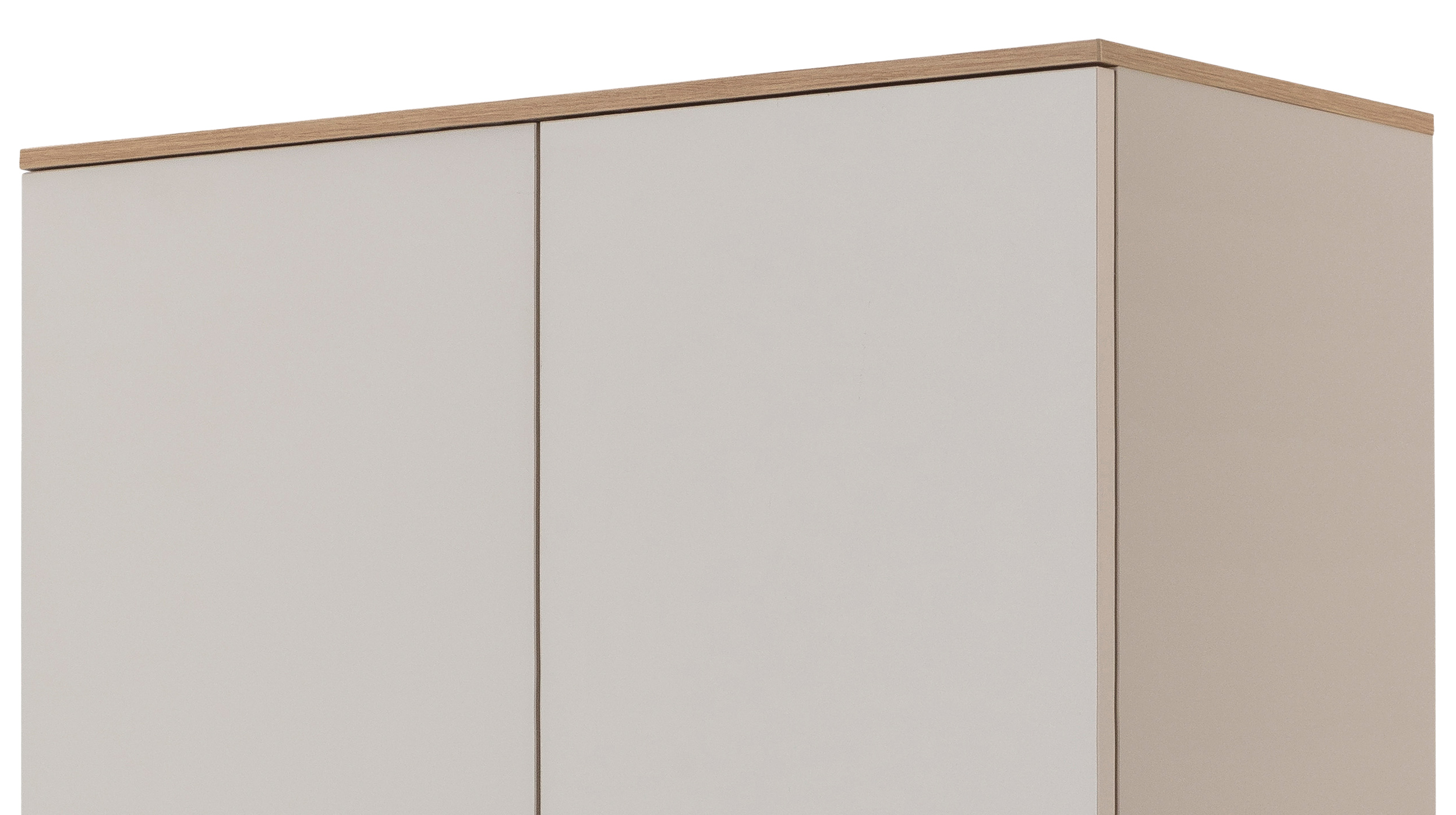Mehrzweckschrank beige Artisan Eiche 69 x 202 cm - SYNOS