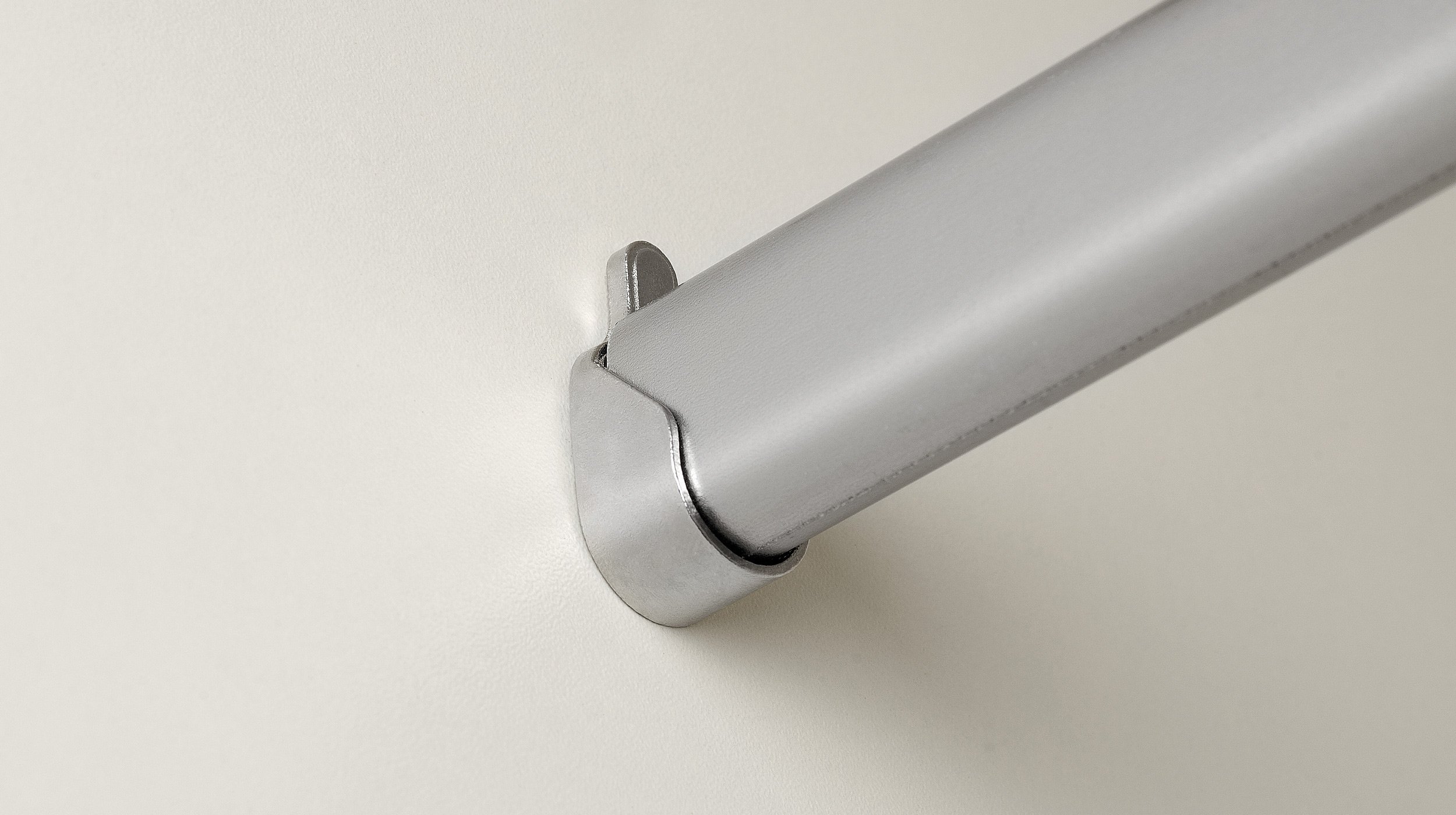 Schwebetürenschrank matt - mit Spiegel - anthrazit 203 cm - SLIDELINE