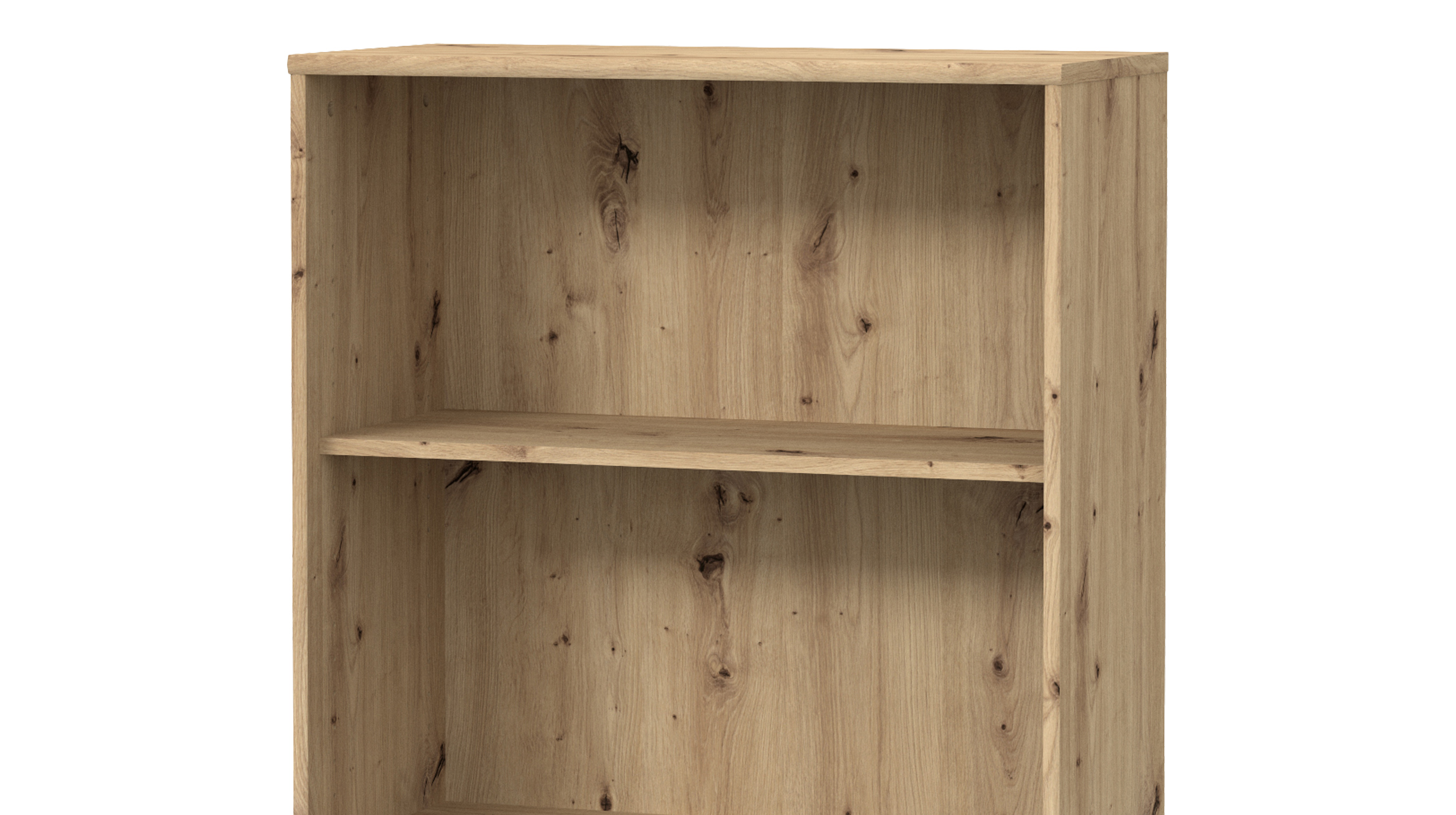 Bücherregal Büroregal Artisan Eiche 111 x 74 cm - TEMPRA