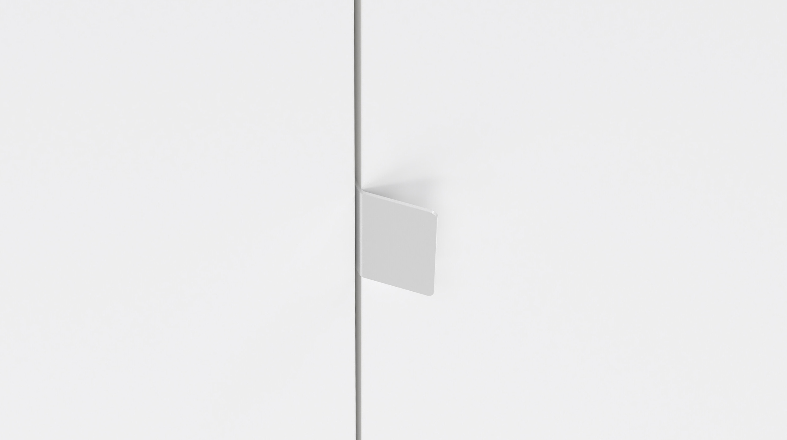 Kleiderschrank 197 cm weiß hochglanz - Jackson Hickory 4-türig - NEXT