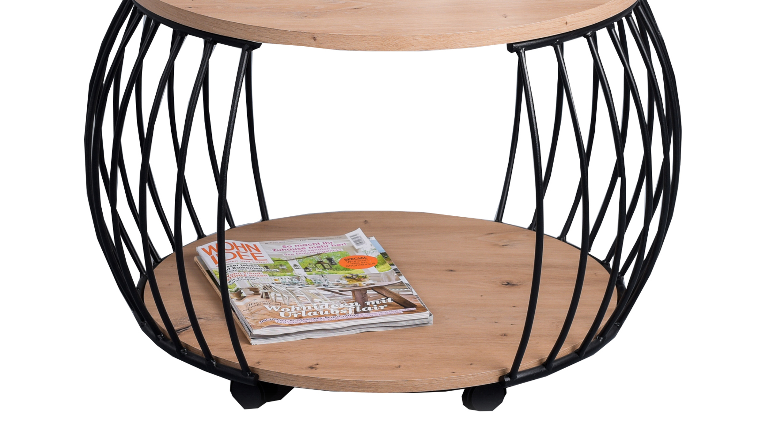 Couchtisch Artisan Eiche 60 x 60 cm - PEKING