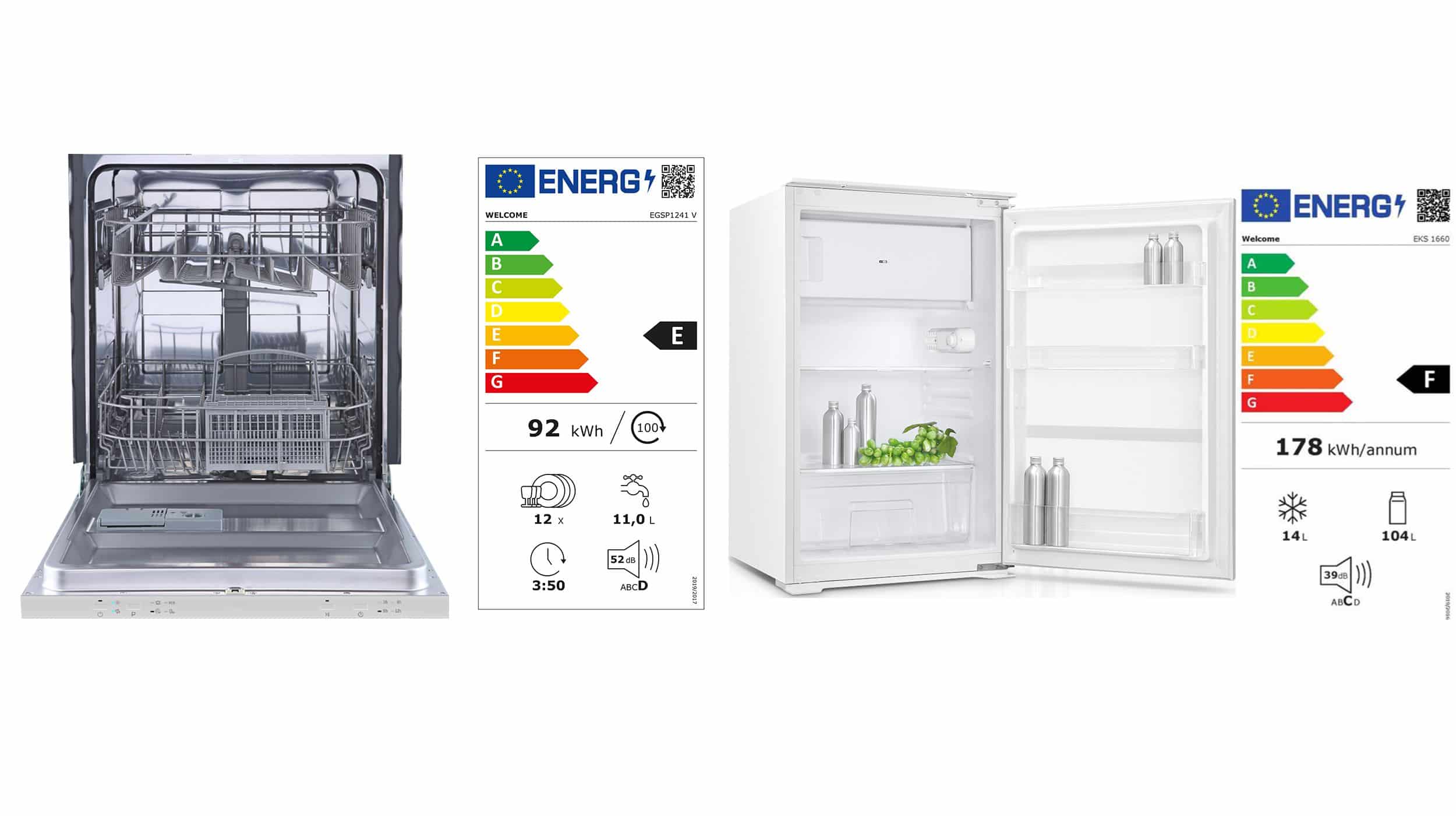 Küchenzeile - weiß - Artisan Eiche - 280 cm - inkl. Elektrogeräten - ISOLA 