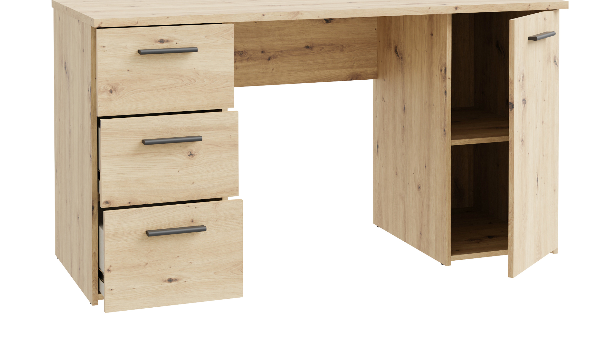 Computerschreibtisch Artisan Eiche - 138 cm - NET