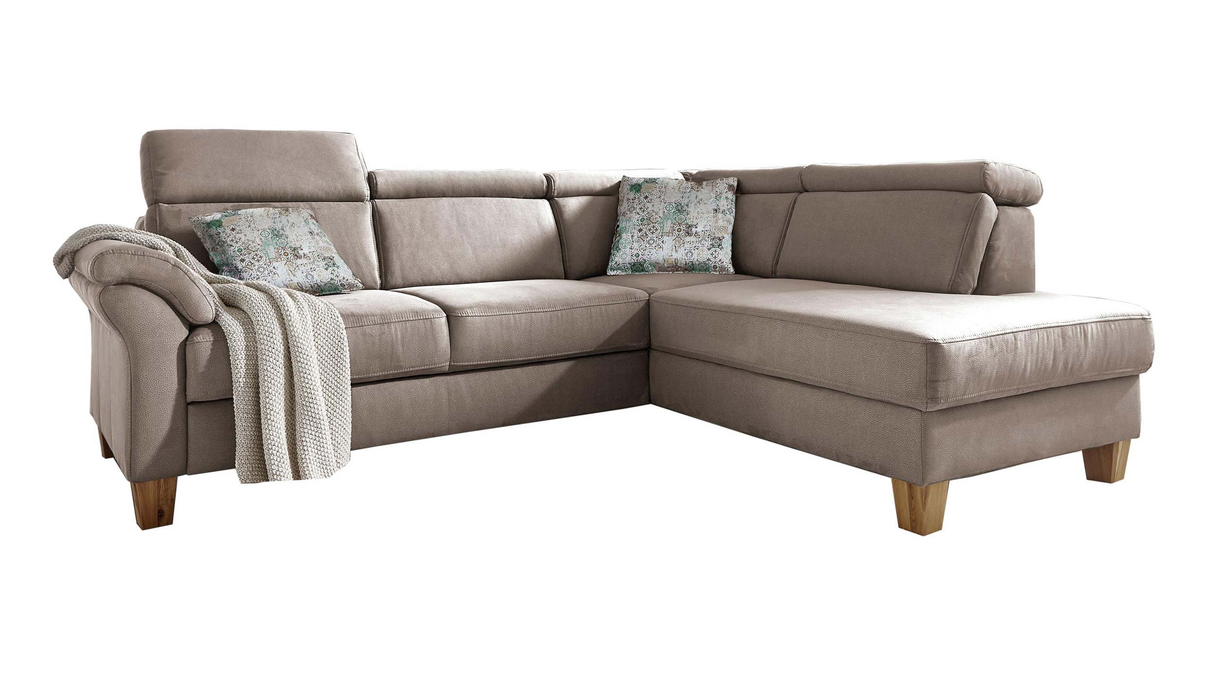 Ecksofa 275 cm grau - Sofaprogramm - Premium Version - ARNGAST