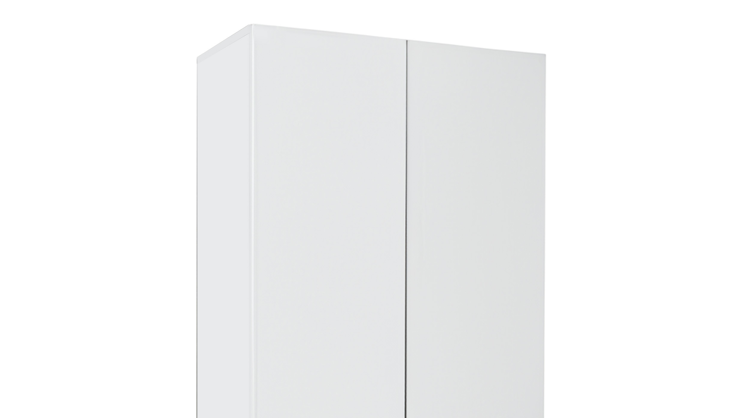 Mehrzweckschrank weiß Hochglanz 69 x 200 cm - ESPRESSO