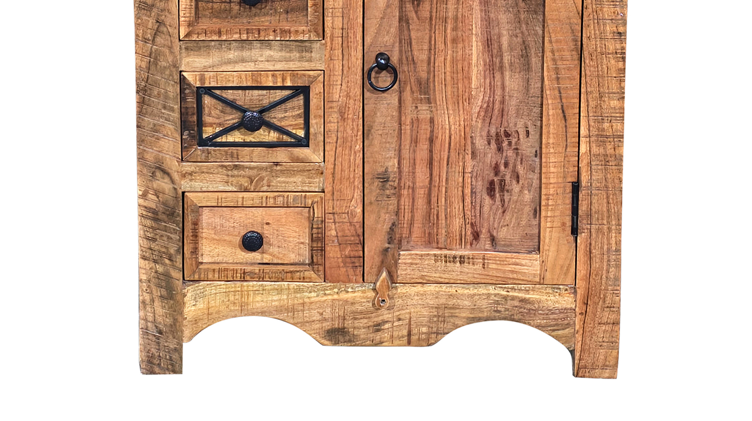 Sideboard 70 cm Akazie massiv lackiert montiert 70 cm - ACANO