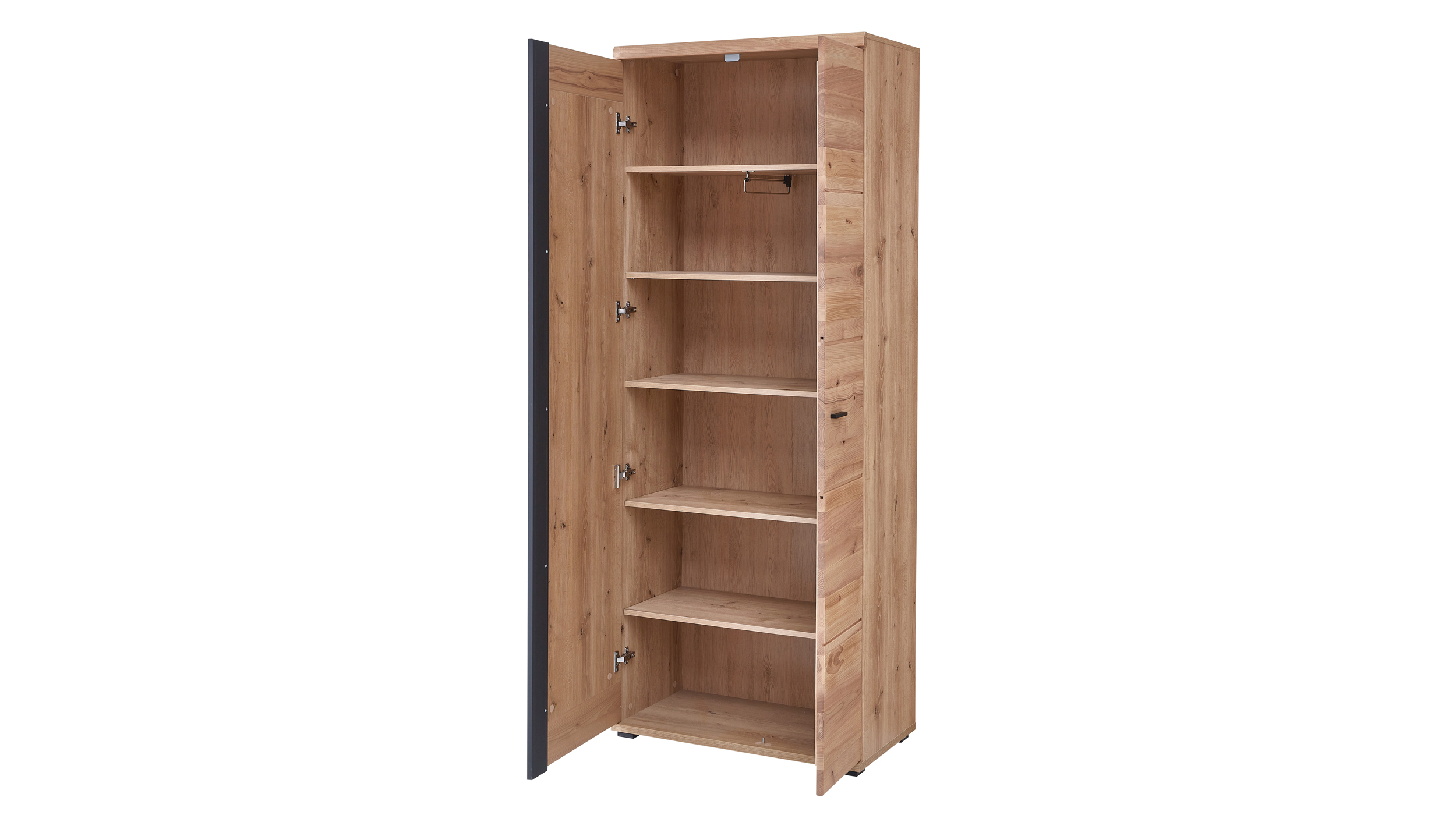 Garderobenschrank Altesche teilmassiv - 80 x 203 cm - SONOS