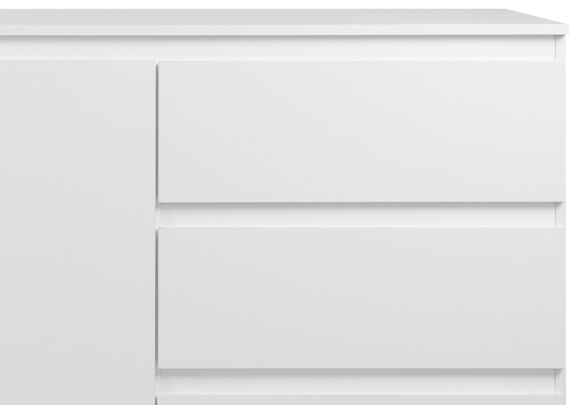 Sideboard mit 3 Schubladen - weiß matt 178 cm - IMAGE