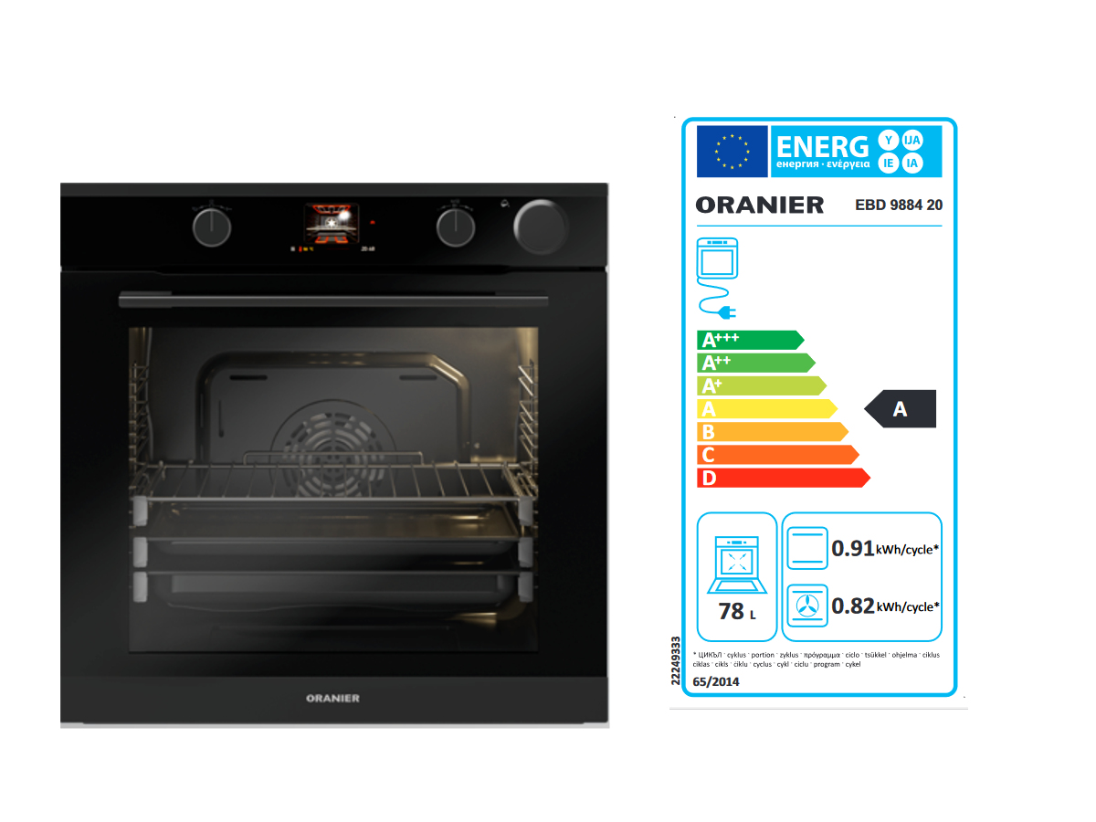 Küchenzeile  362 cm - mit Geräten - Küchenfronten Lack  - EASYTOUCH