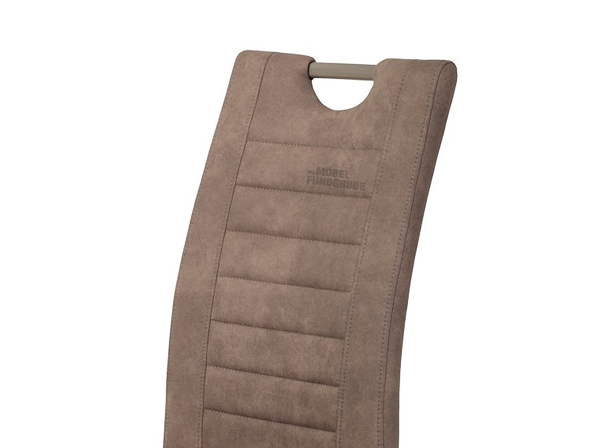 Schwingstuhl für Esszimmer schlamm mit Microfaser - ULLA