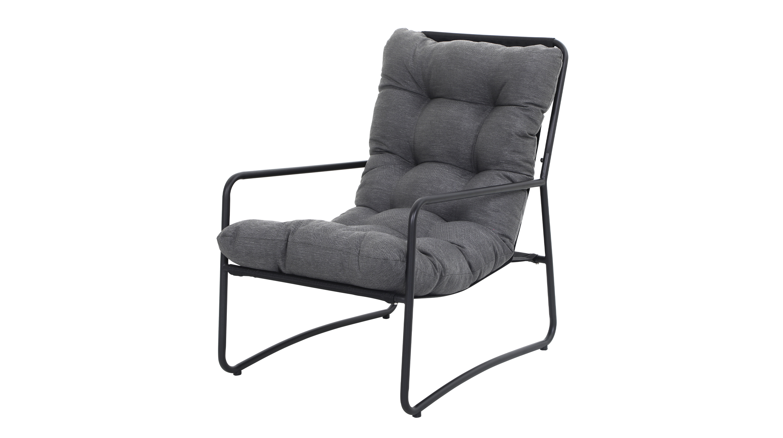 Gartensessel Loungsessel mit Armlehnen - TALOS 