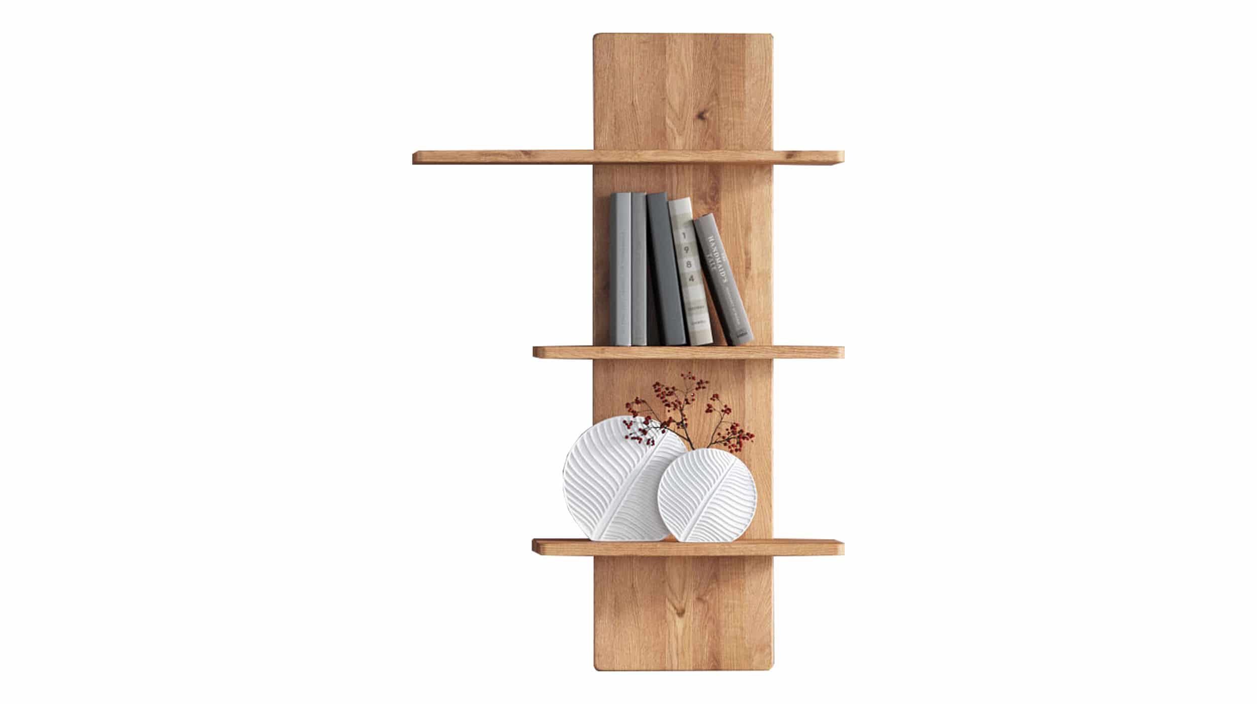 Wandboard Wildeiche massiv geölt 70 cm - LUCAS 