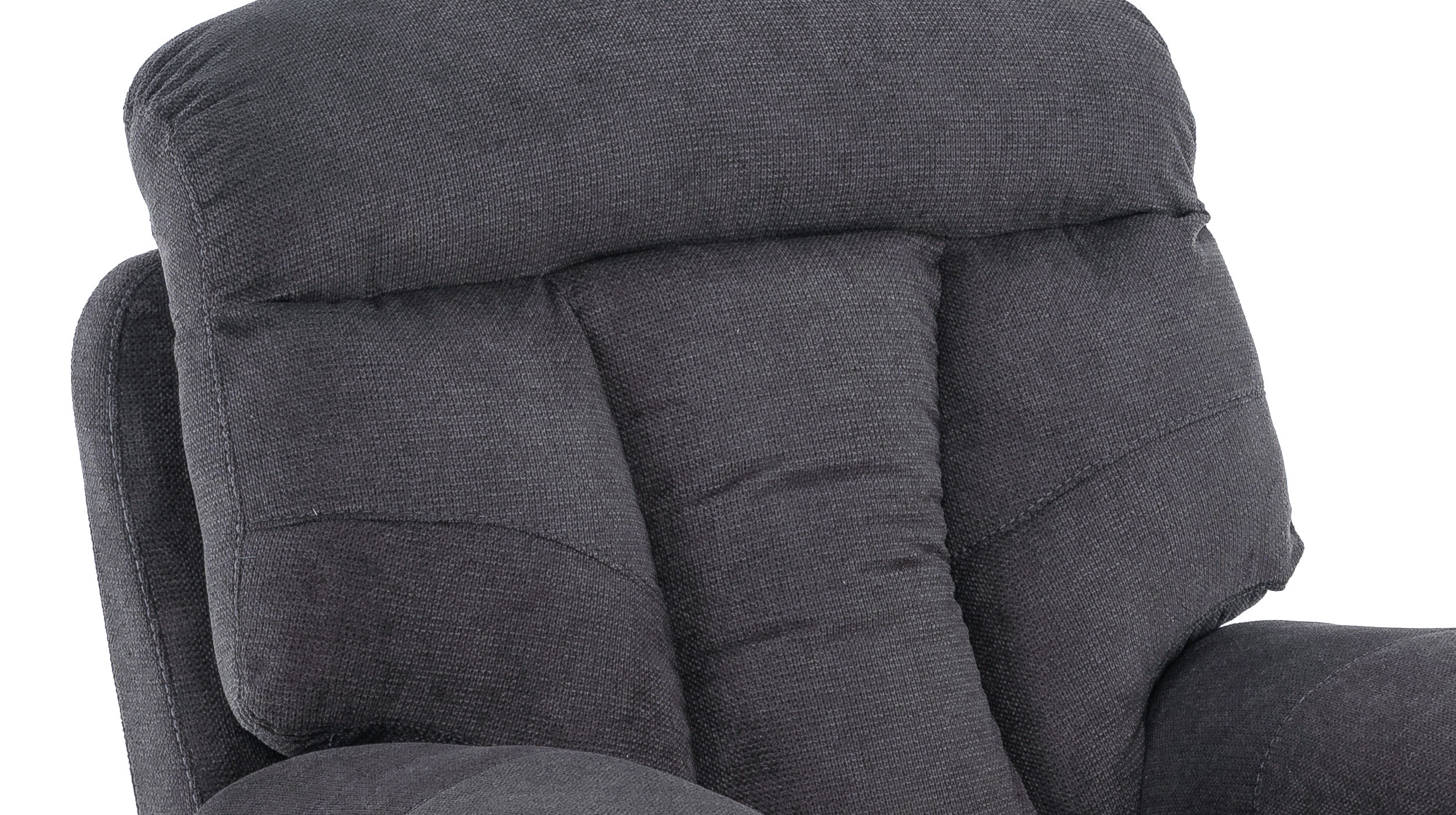 Fernsehsessel anthrazit Microfaser - Relaxfunktion - NEVADA