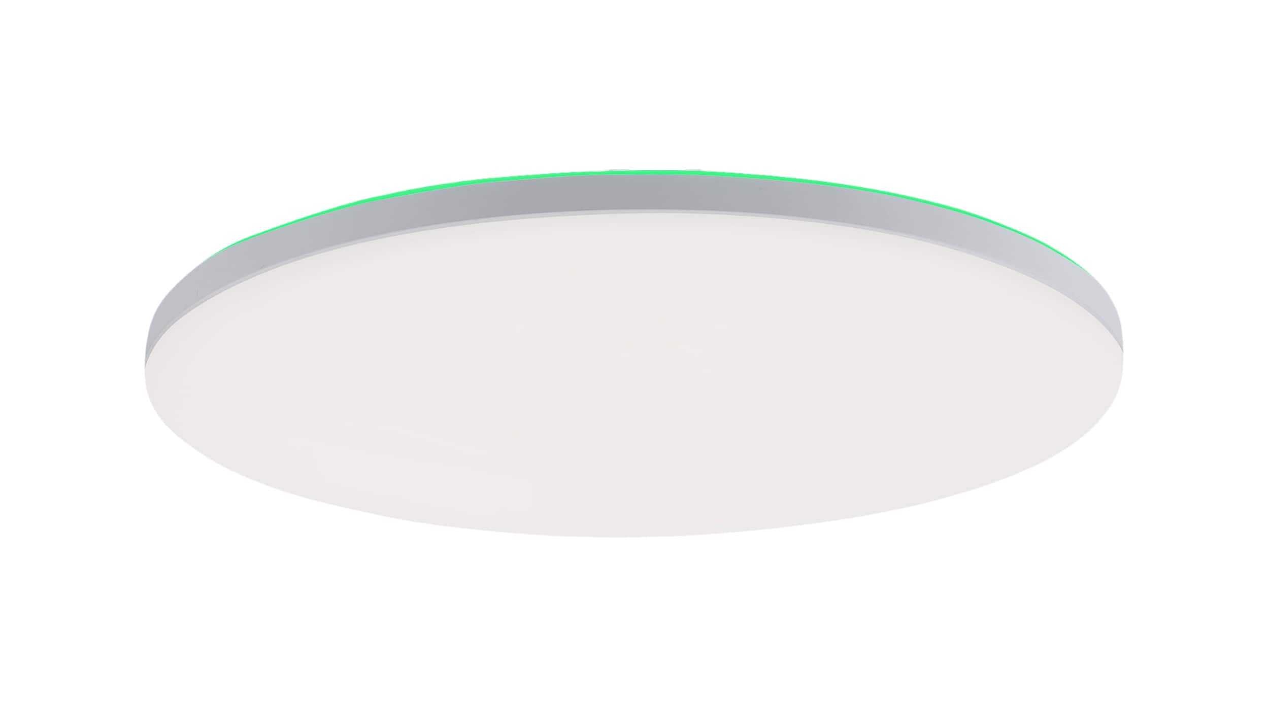 Deckenleuchte LED weiß mit Fernbedienung rund - GUSTAV