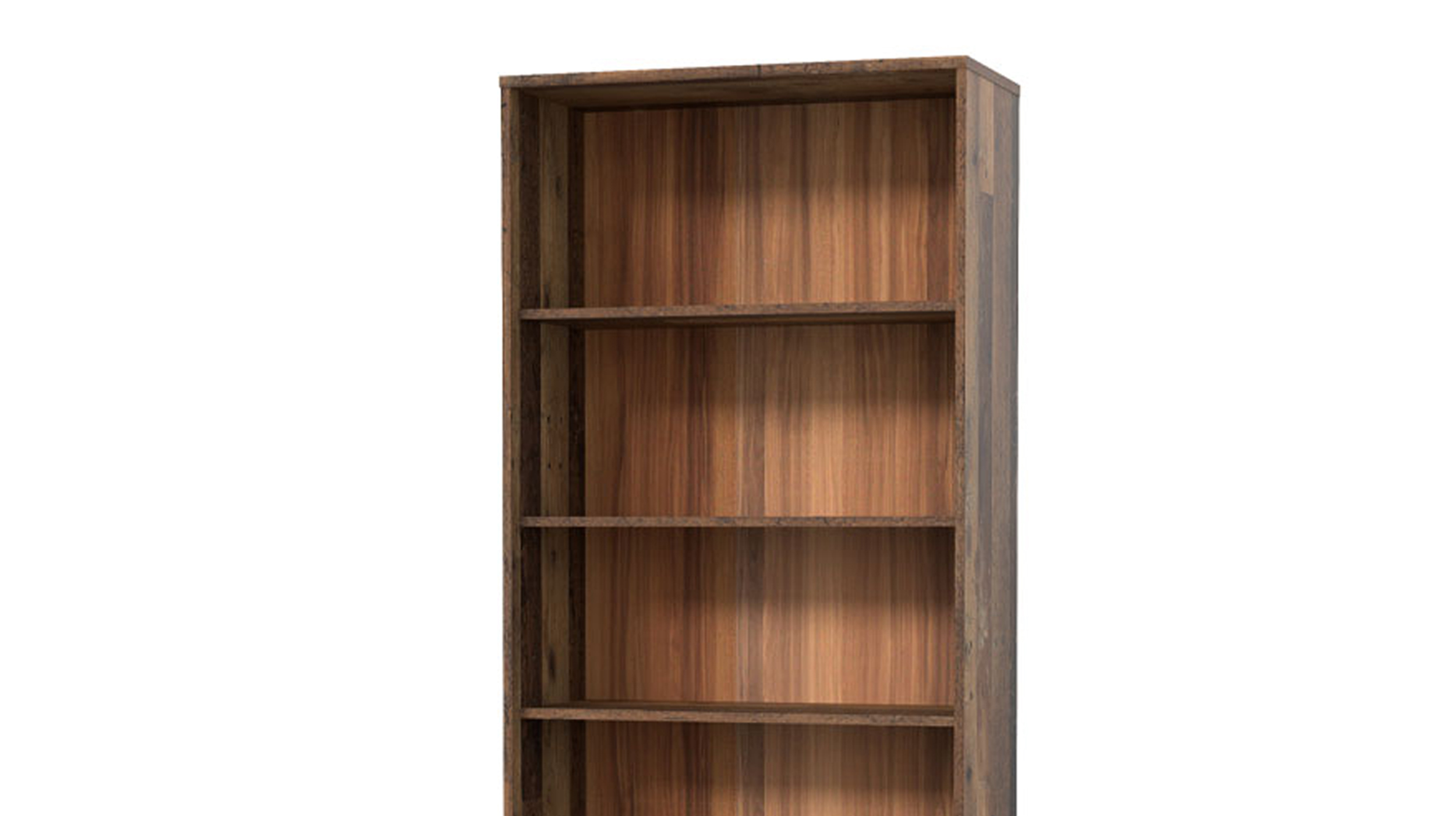 Bücherregal Standregal Old Wood B 74 x H 198 cm - TEMPRA
