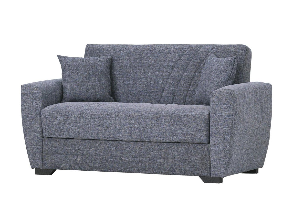Einzelsofa grau Schlaffunktion ausziehbar 2-Sitzer 170 cm - ACUN Einzelsofa grau Schlaffunktion ausziehbar 2-Sitzer 170 cm - ACUN