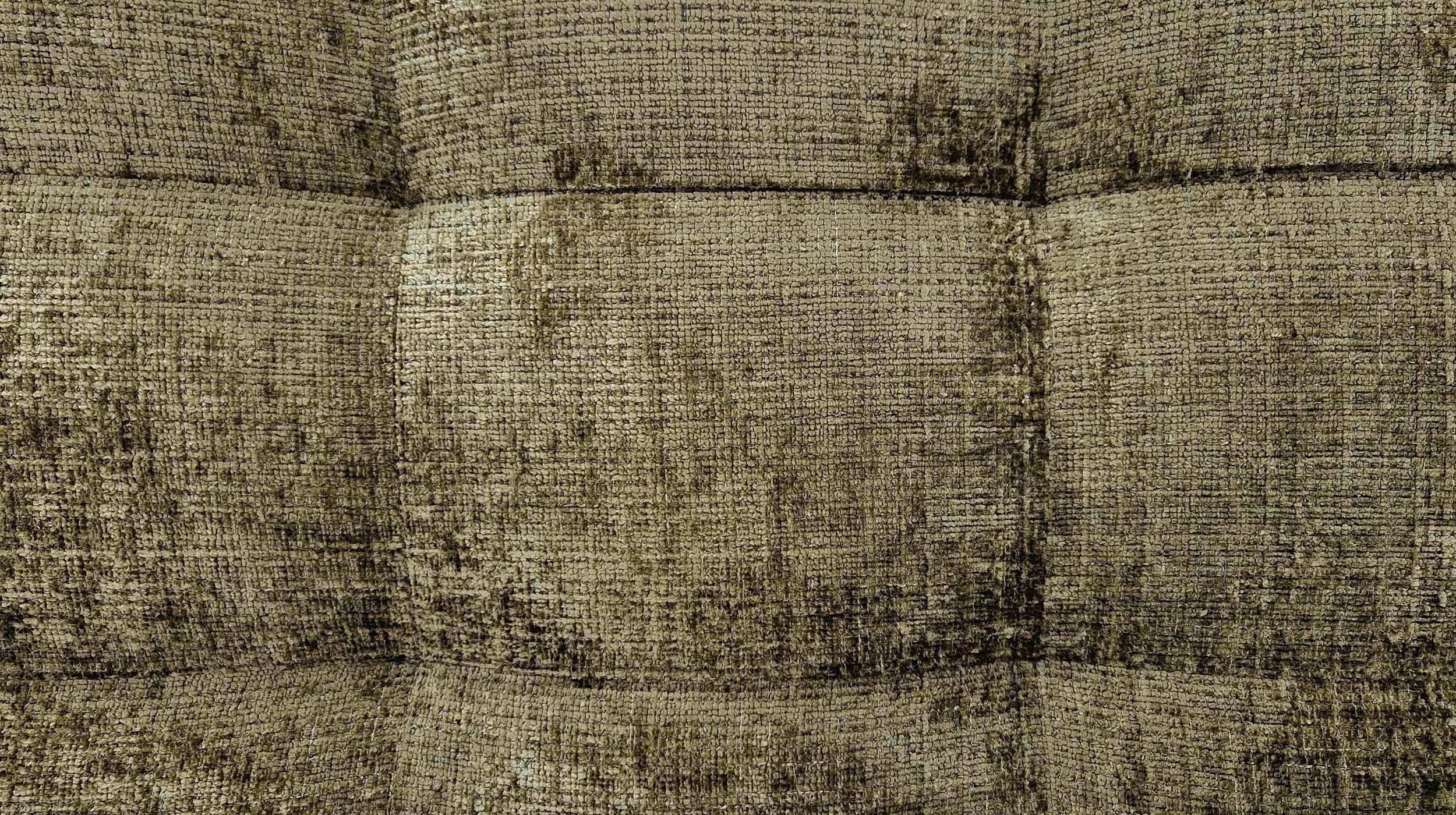 Boxspringbett 200 x 200 cm Bettkasten Chenille grün - IMOLA