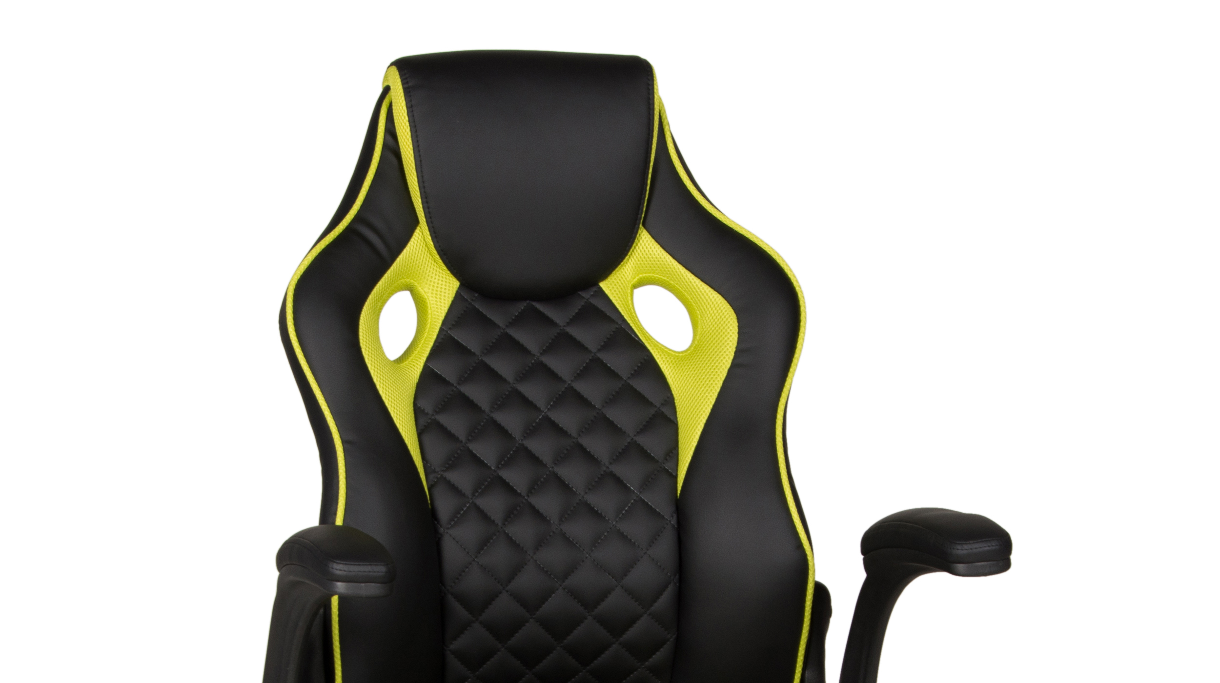 Gaming Stuhl Chefsessel Wippfunktion schwarz grün - BENT