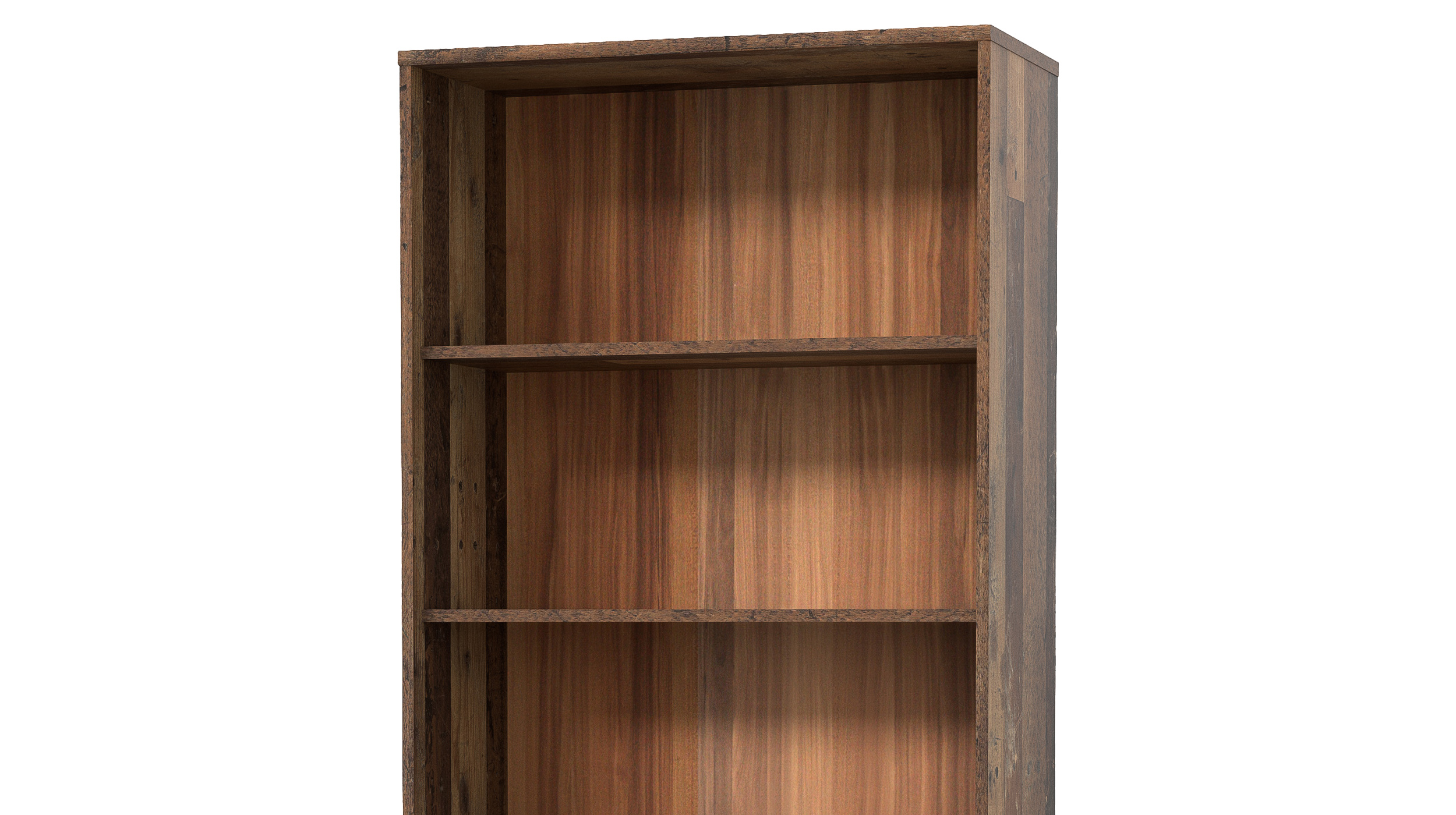 Bücherregal Büroregal Old Wood 198 x 74 cm - TEMPRA