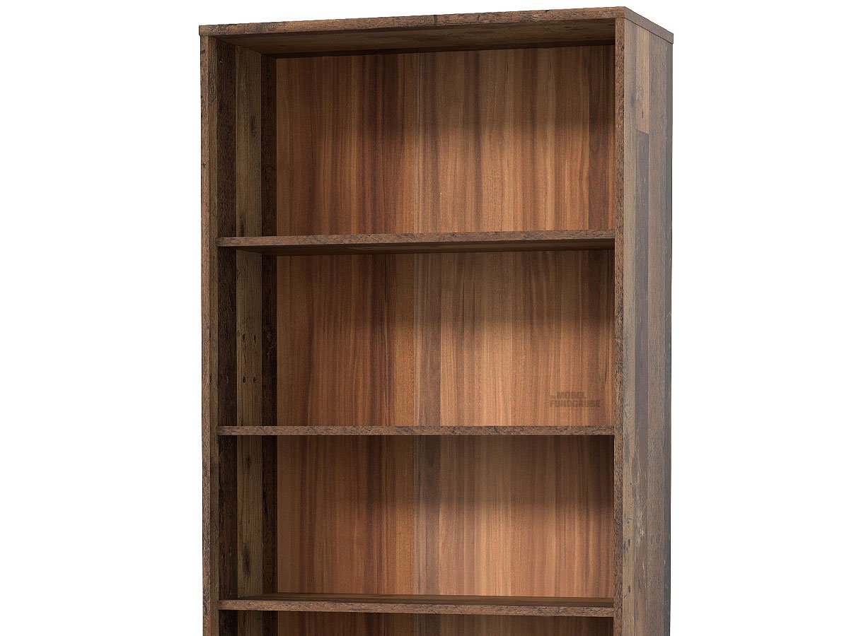 Bücherregal Standregal Old Wood 74 x 35 cm - TEMPRA