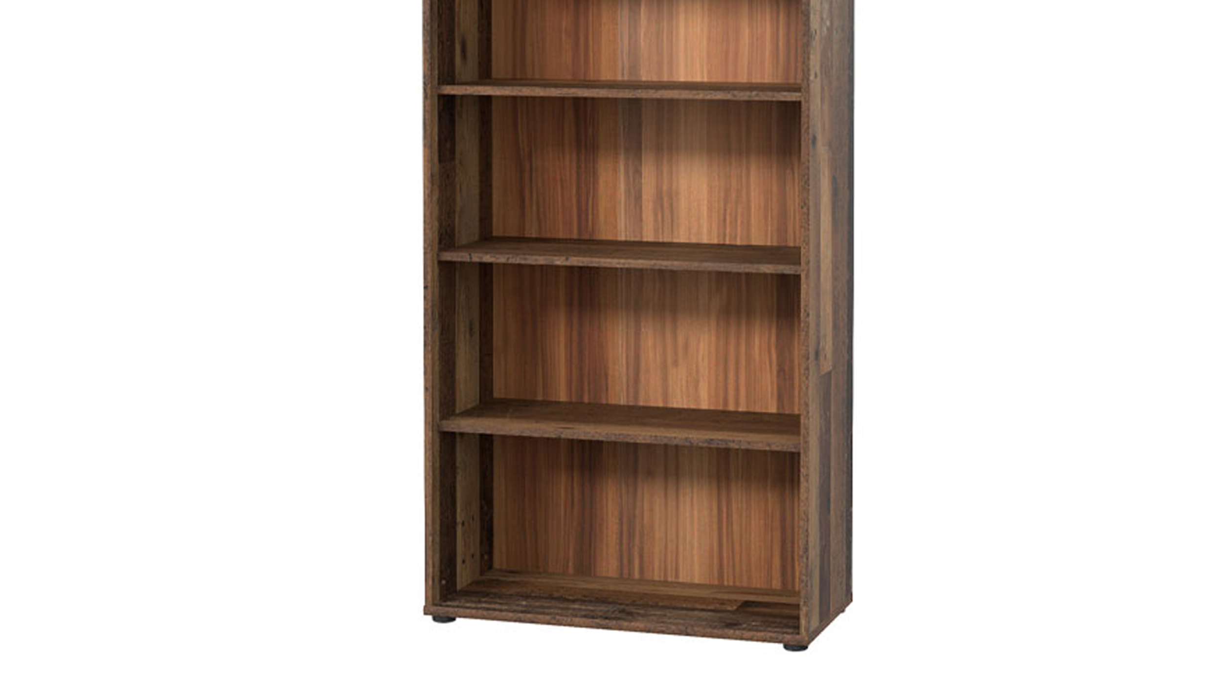 Bücherregal Standregal Old Wood B 74 x H 198 cm - TEMPRA