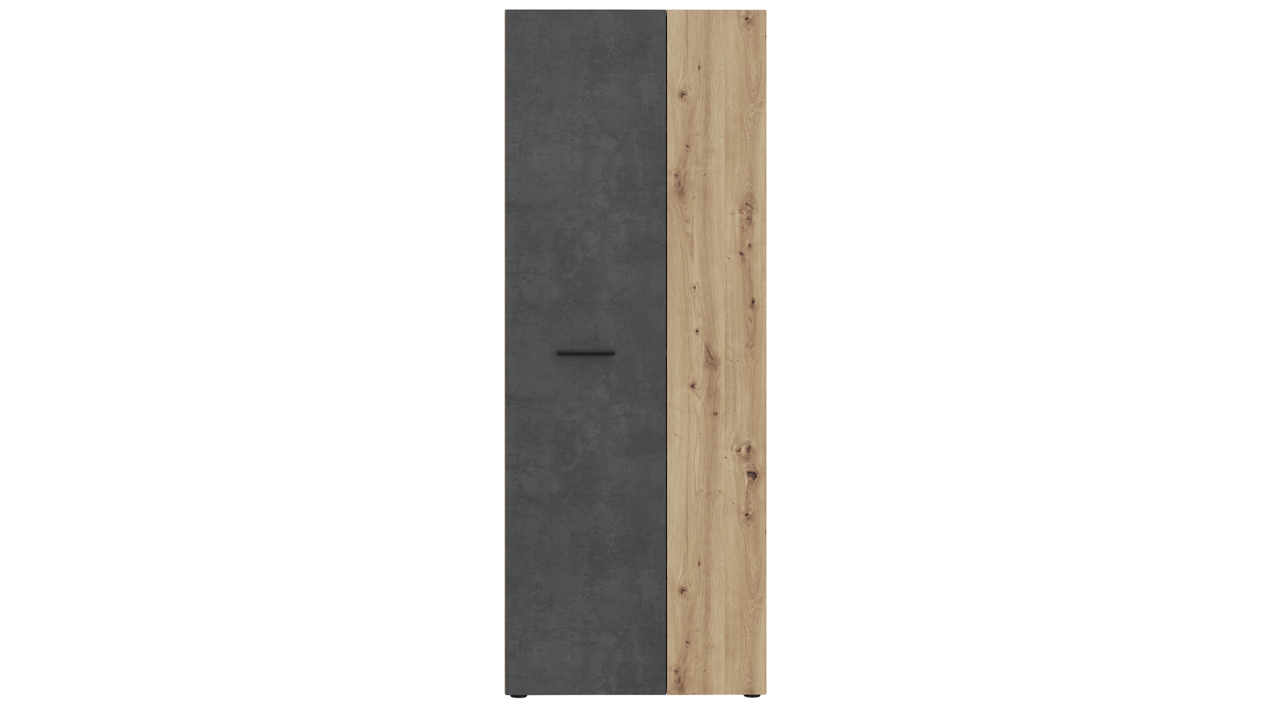 Mehrzweckschrank Artisan Eiche - Betonoptik 69 x 181 cm - NET