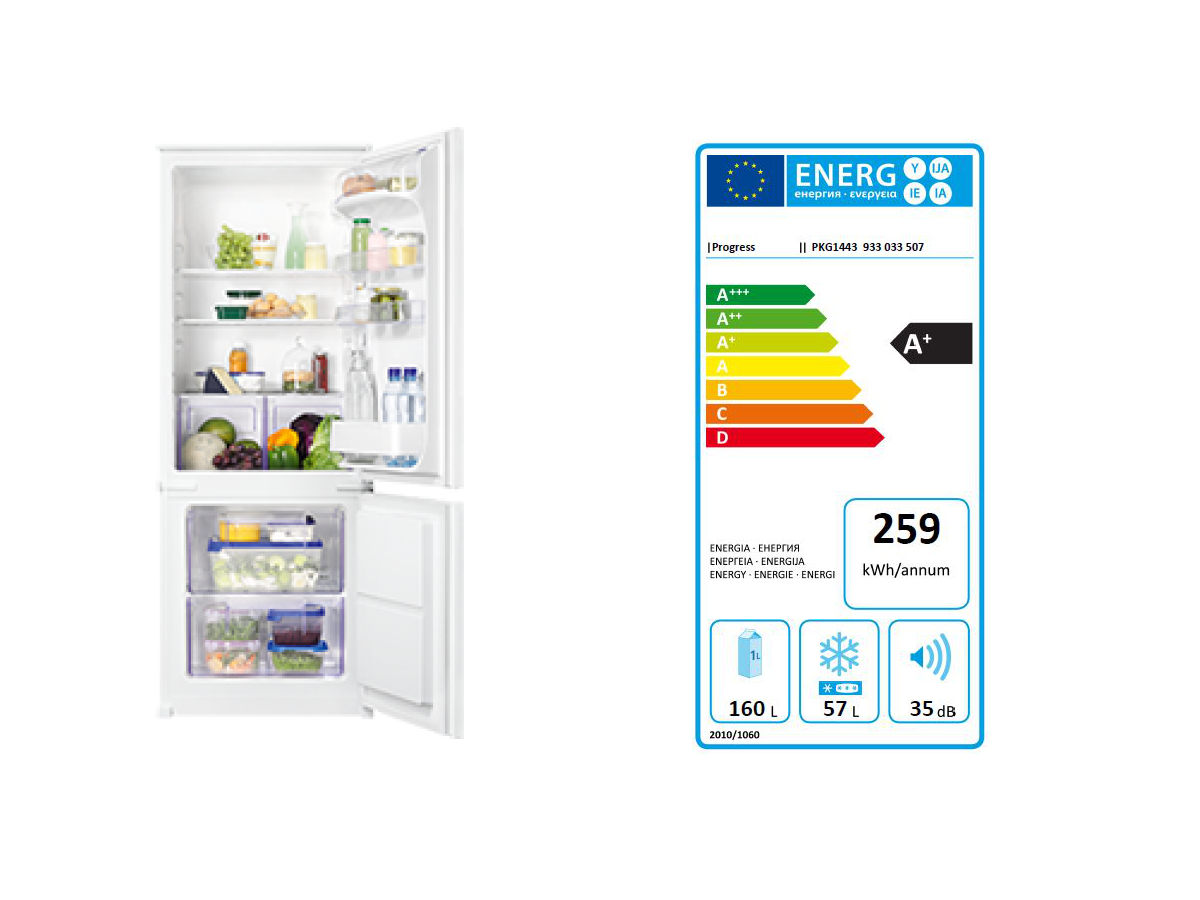 Eckküche 305 x 235 cm - mit Geräten - Küchenfronten Hochglanz - Flash