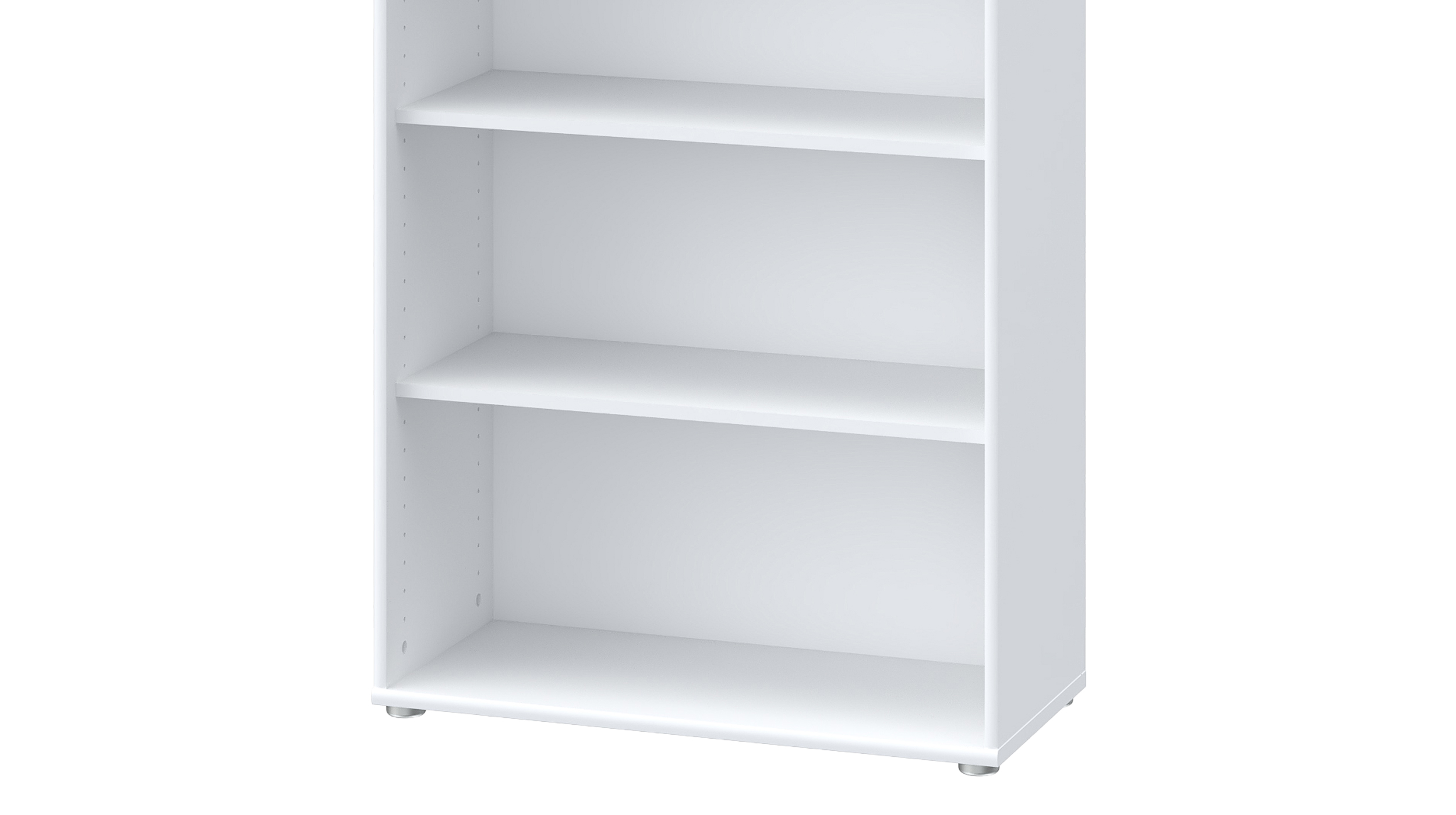 Regal weiß 198 x 74 cm - TEMPRA