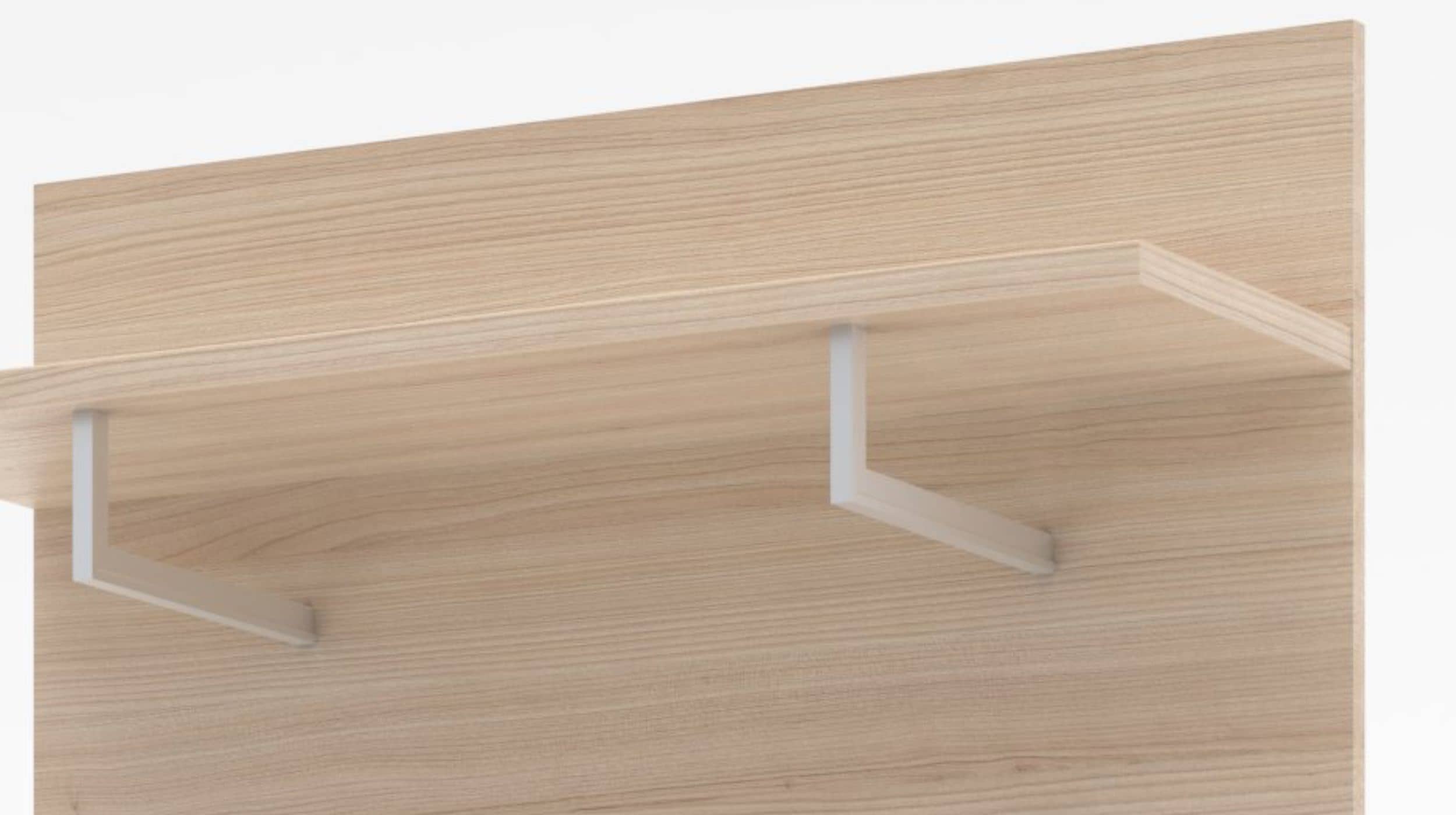 Wandgarderobe Paneel Riva eiche 80 x 138 cm - SANTORIN