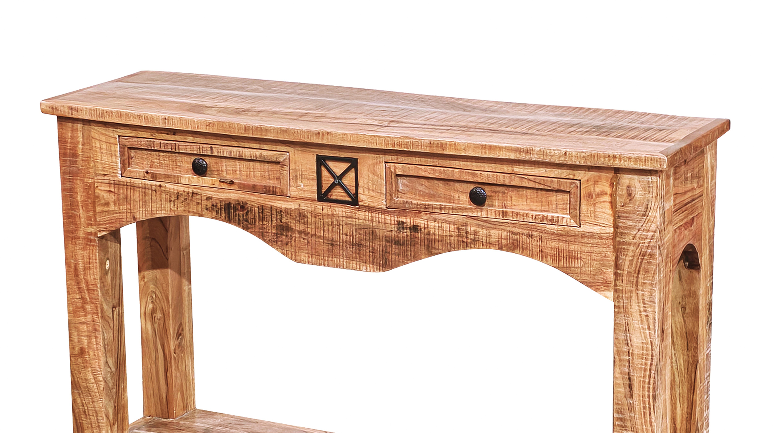 Standregal Akazie massiv lackiert 115 cm - montiert - ACANO