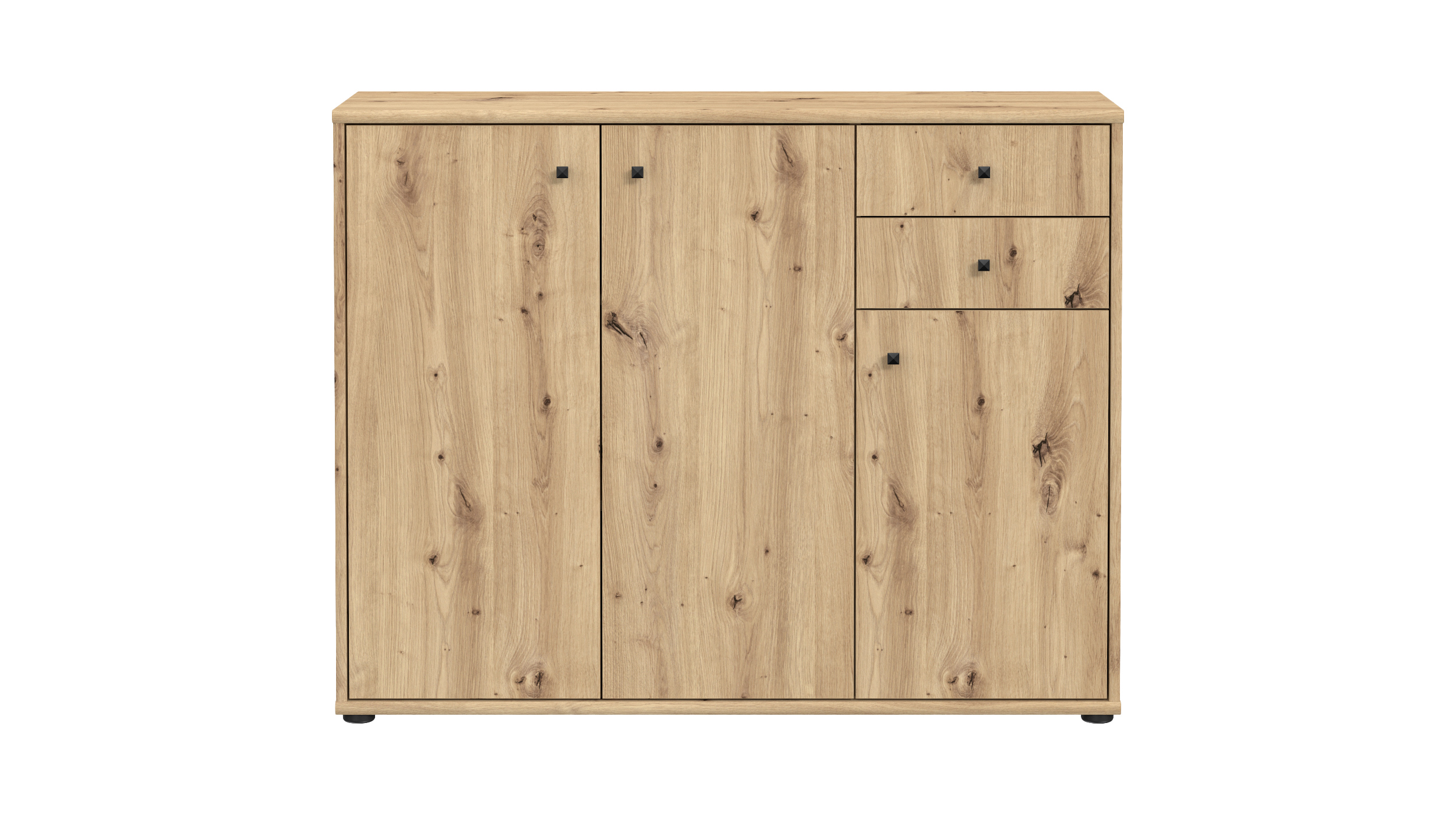 Kommode mit Schubladen Artisan Eiche 109 cm - TEMPRA
