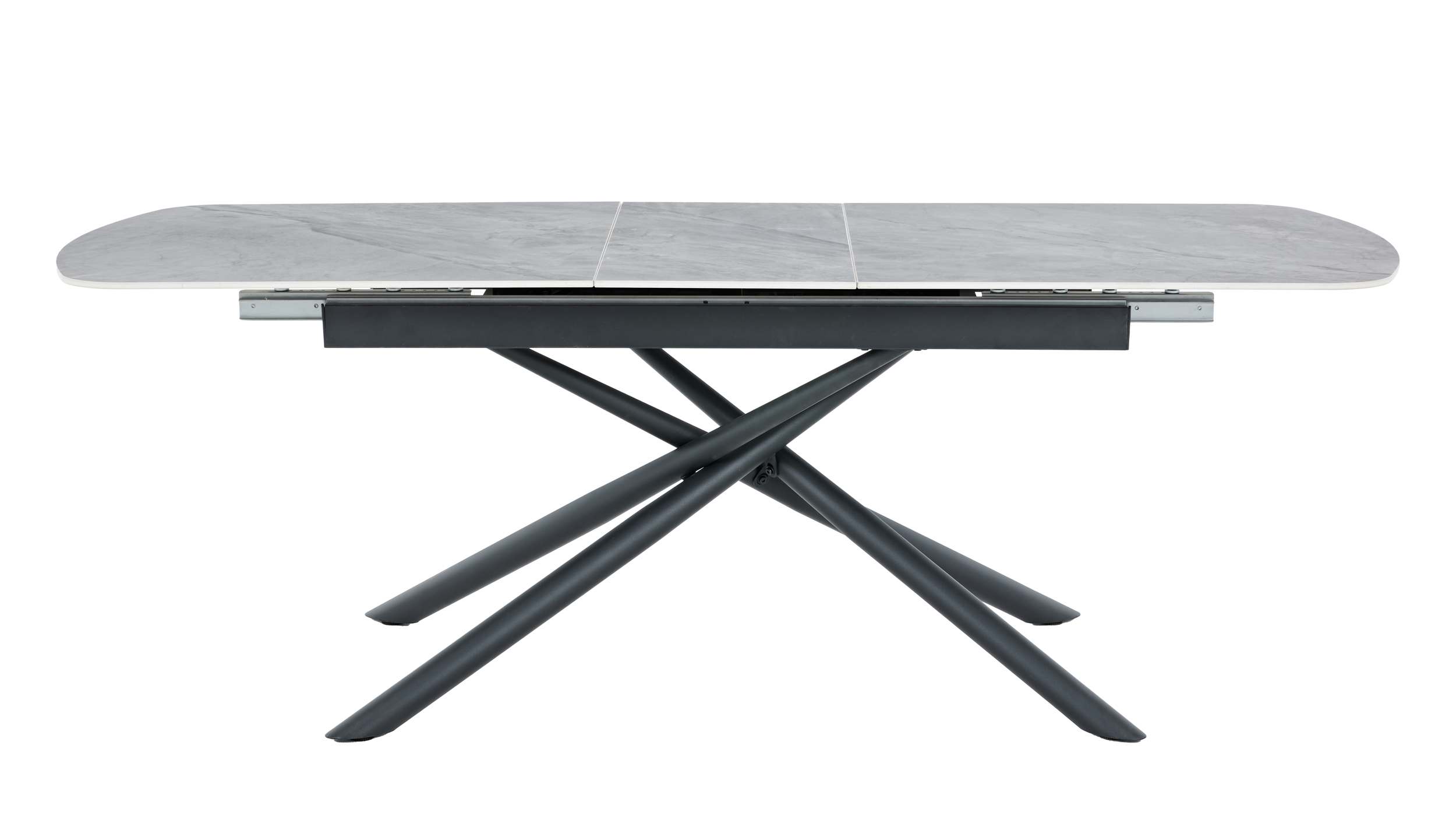 Esstisch 180 - 220 cm ausziehbar - Marmoroptik - SINTRA 