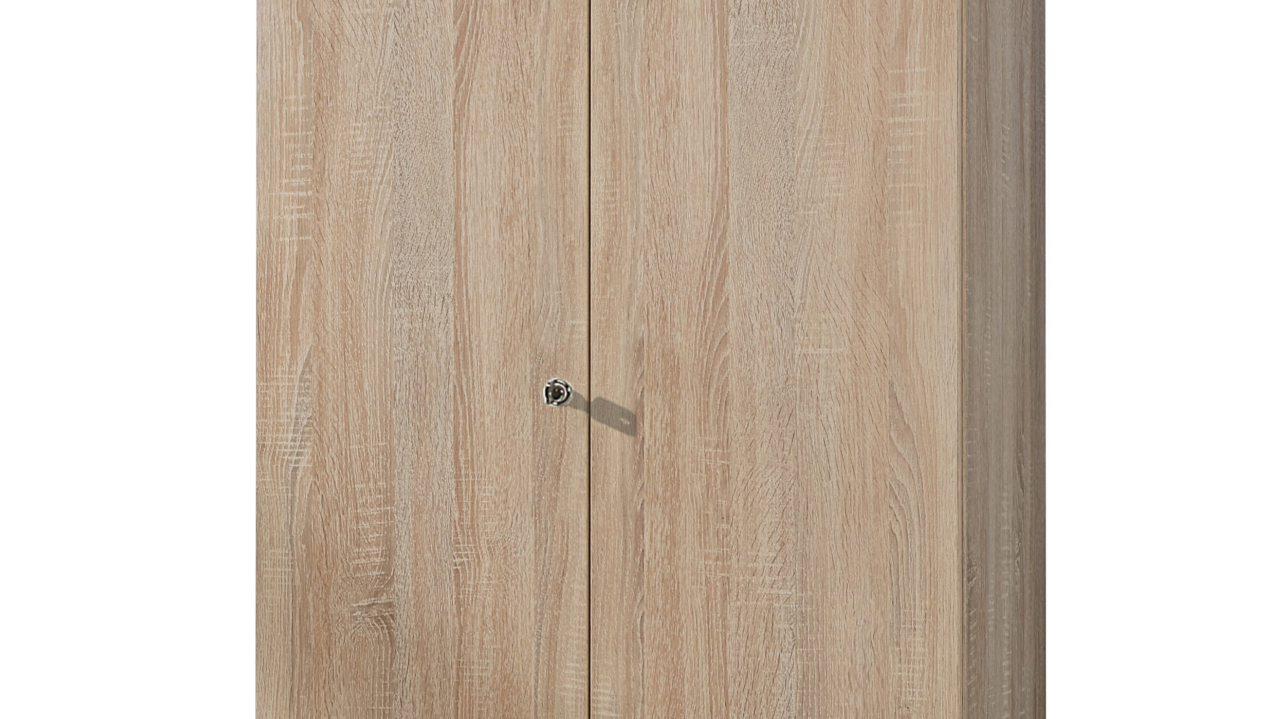 Kleiderschrank - Sägerau Eiche - 80 cm - MULTIRAUM