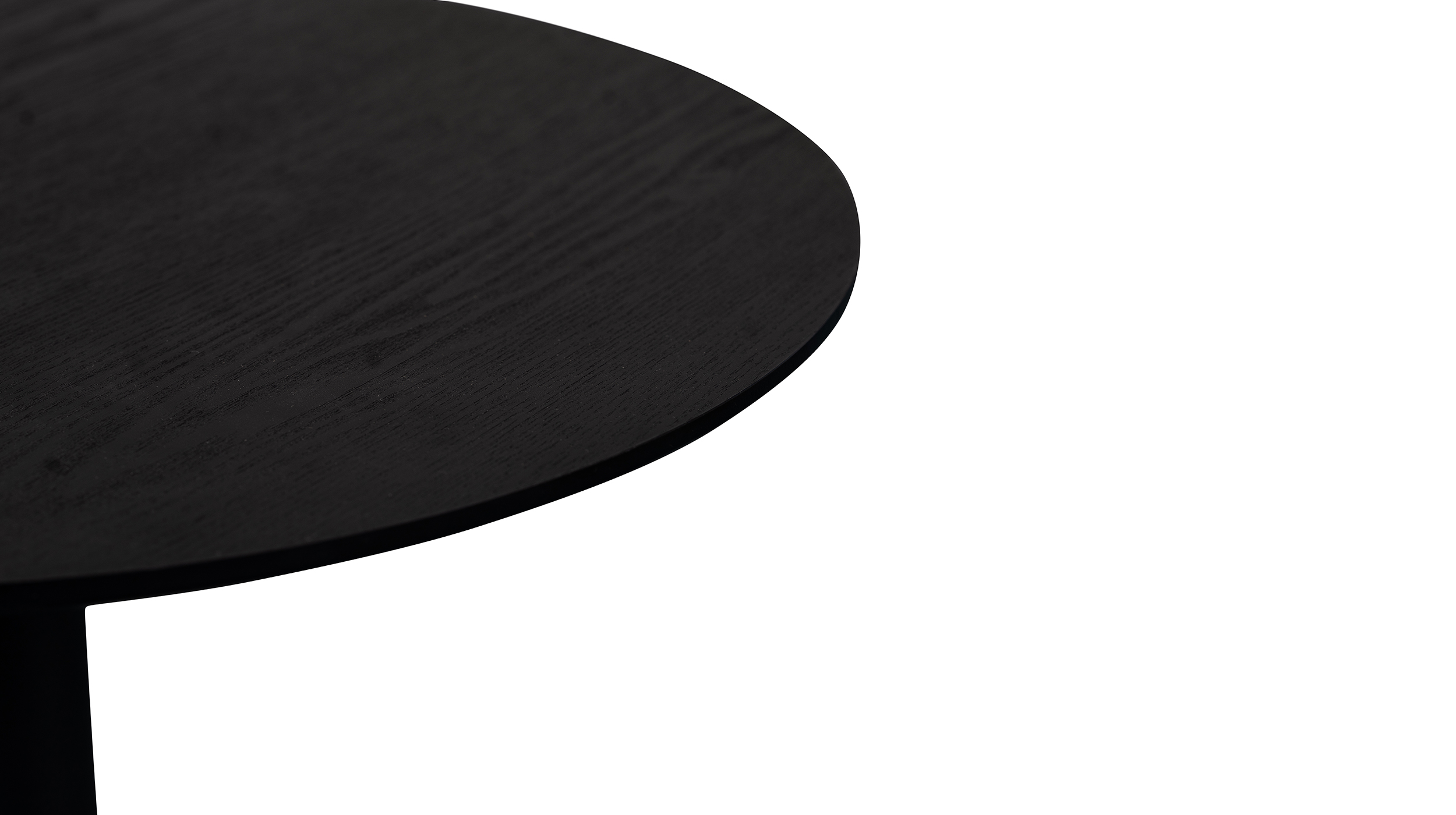 Couchtisch rund Esche 48 cm x 48 cm Wohnzimmertisch - IDA