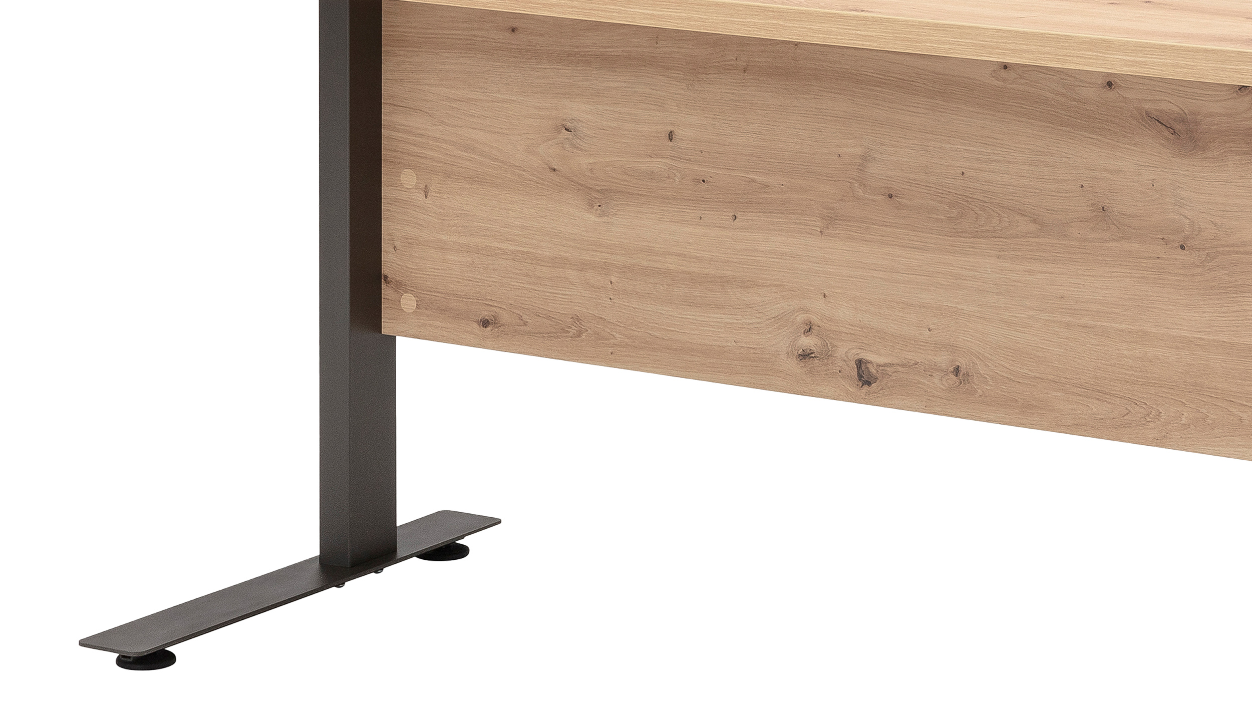 Schreibtisch beige Artisan Eiche 150 x 69 cm - SYNOS