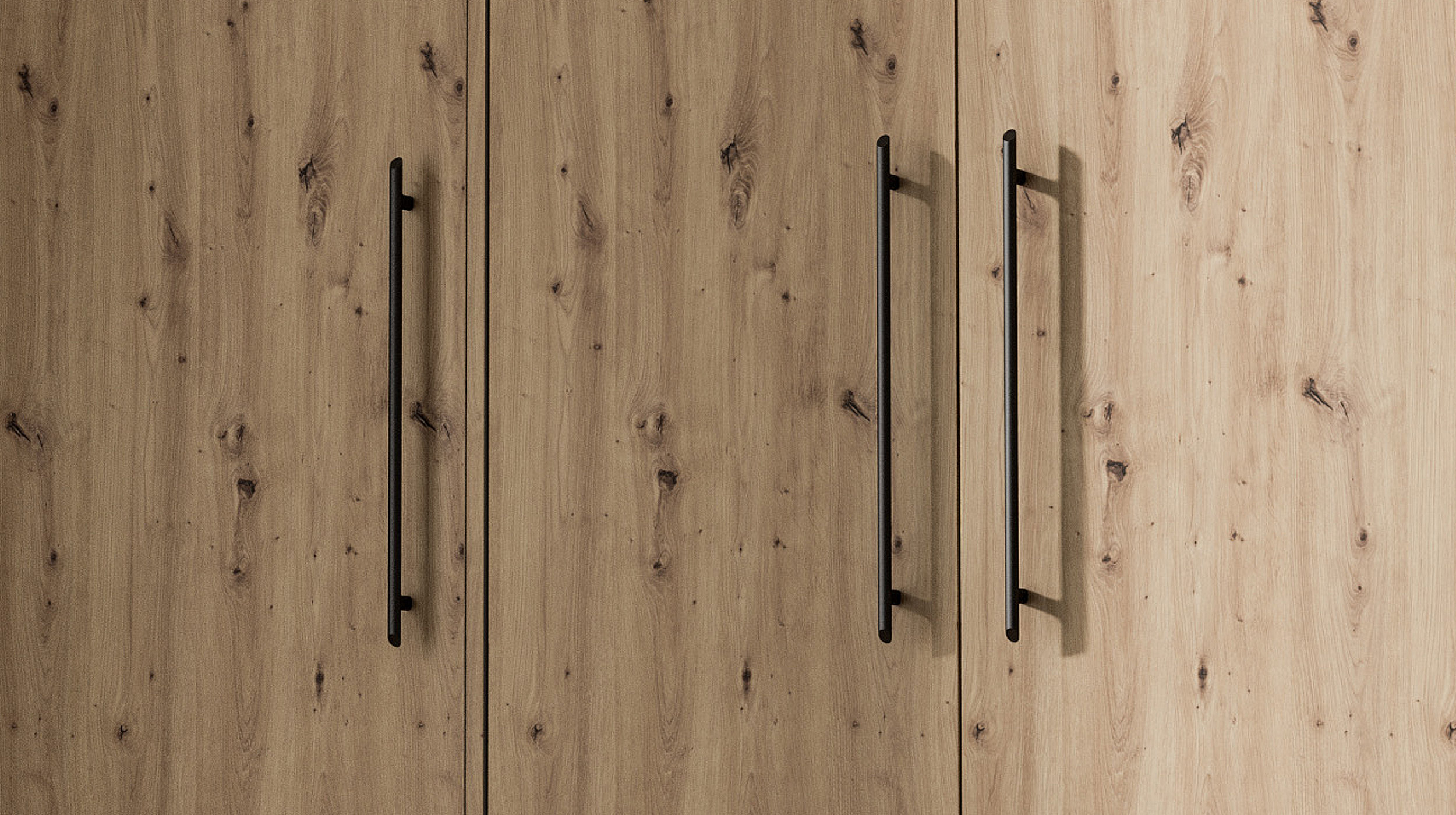 Kleiderschrank Artisan Eiche - 206 cm - MOKKARIS