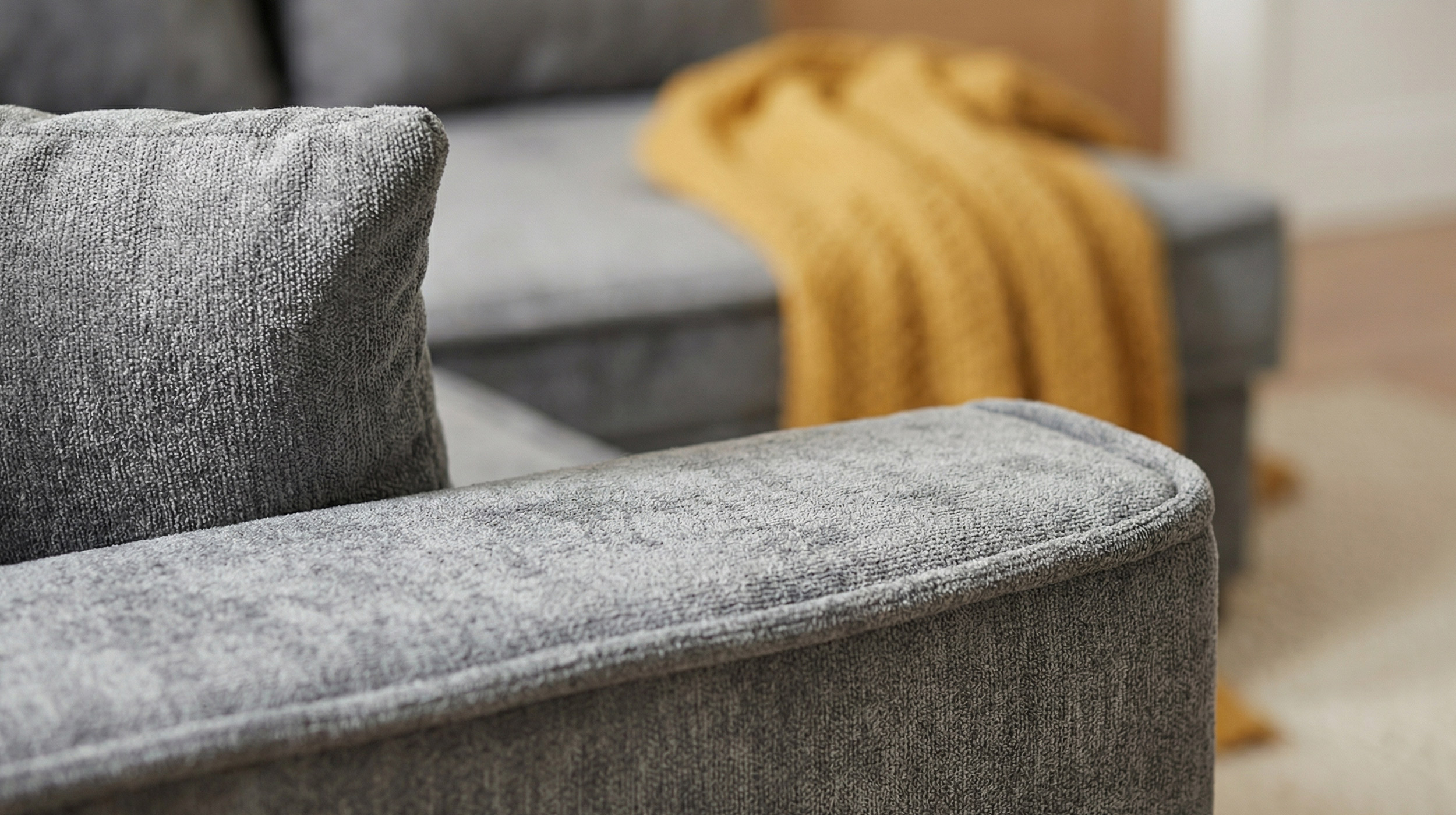 Ecksofa mit Bettkasten anthrazit 232 x 194 cm - MONTEVIDEO