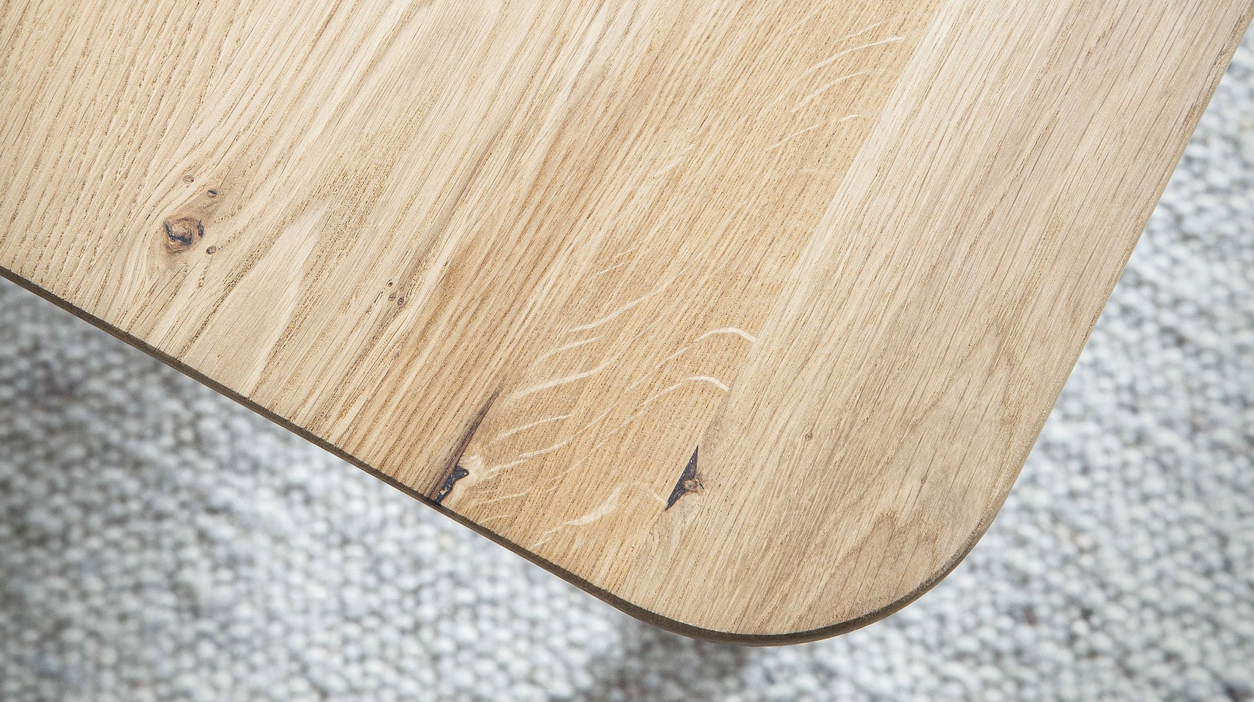 Couchtisch Eiche massiv geölt - 115 x 65 cm - MARKO