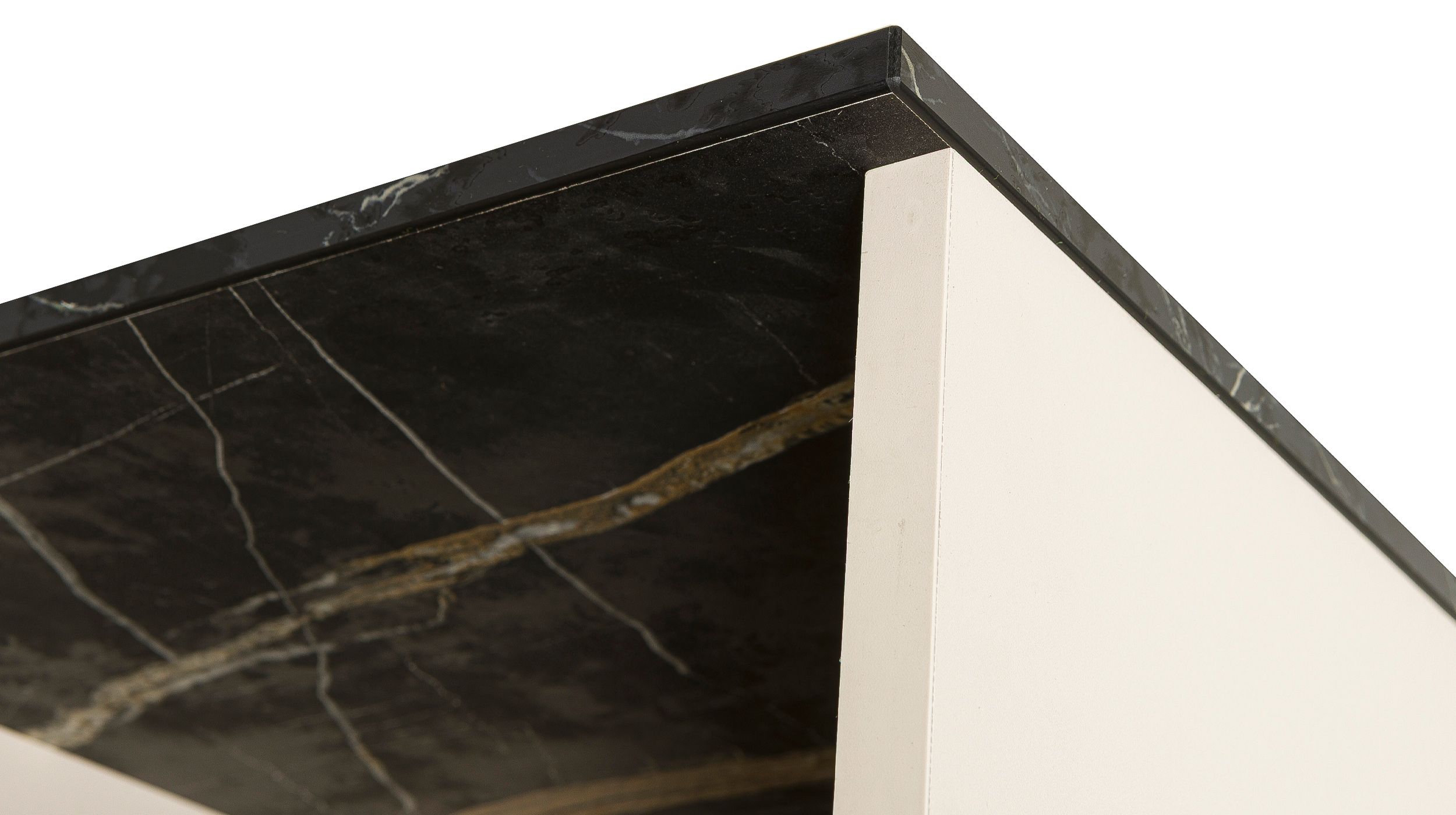 Bad Hängeschrank beige - Marmoroptik 1-türig Breite 40 cm - PROMESSA