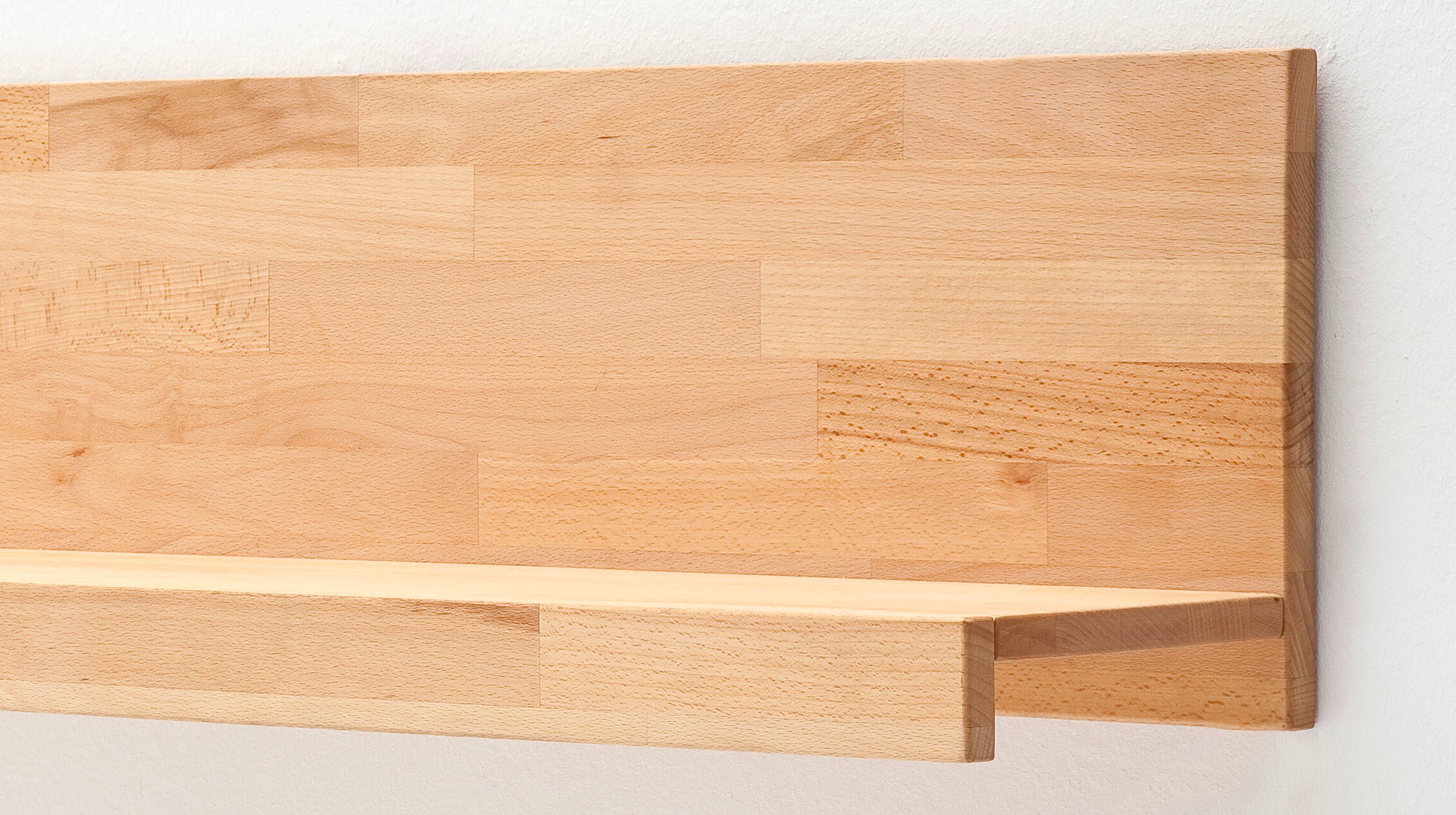 Wandboard Kernbuche massiv geölt 150 cm - FENJA