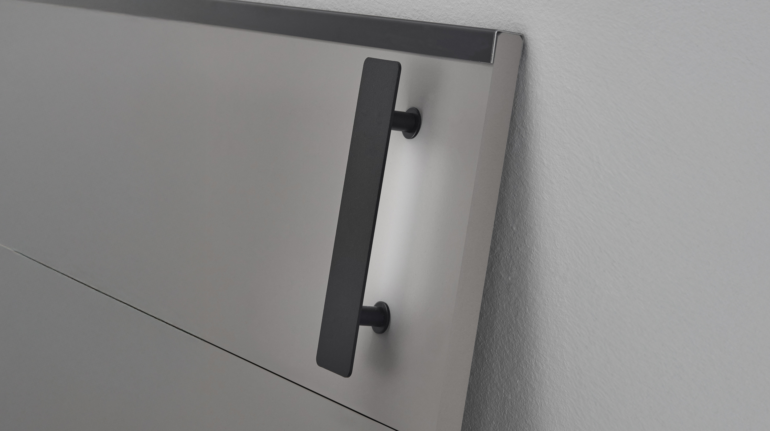Doppelbett Futonbett 180 x 200 cm grau - SAIGON
