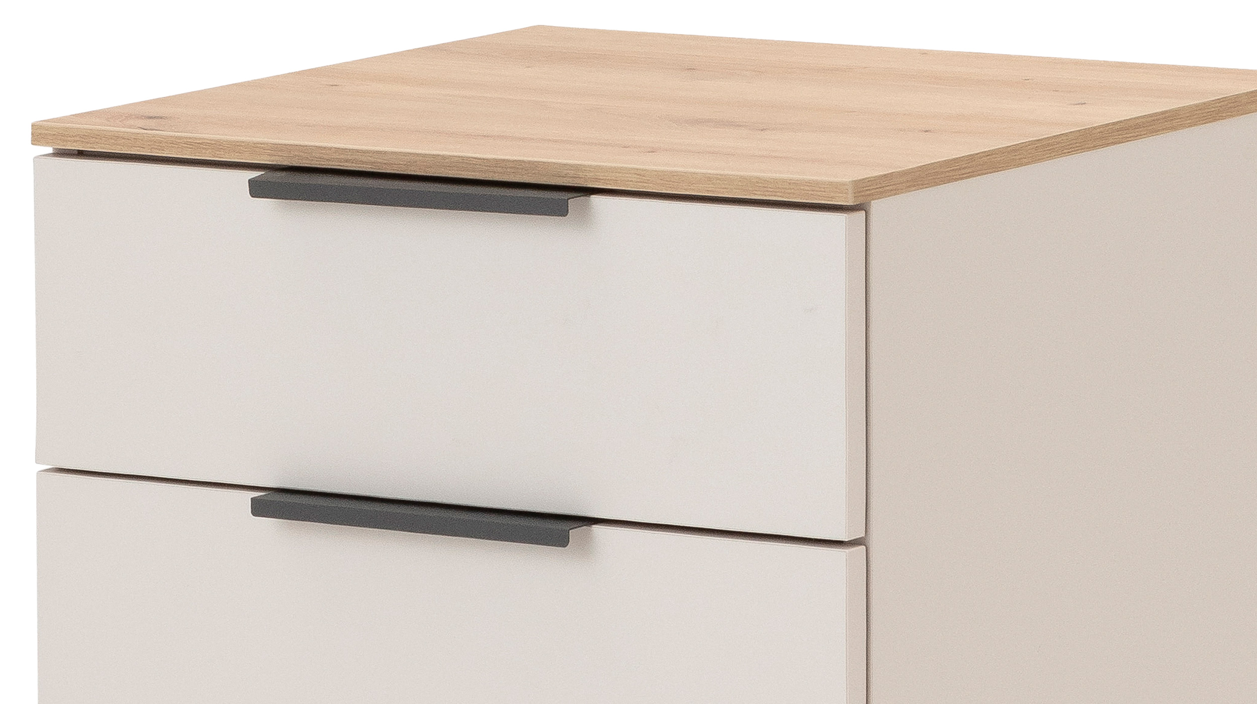 Rollcontainer beige Artisan Eiche 49 x 62 cm - SYNOS