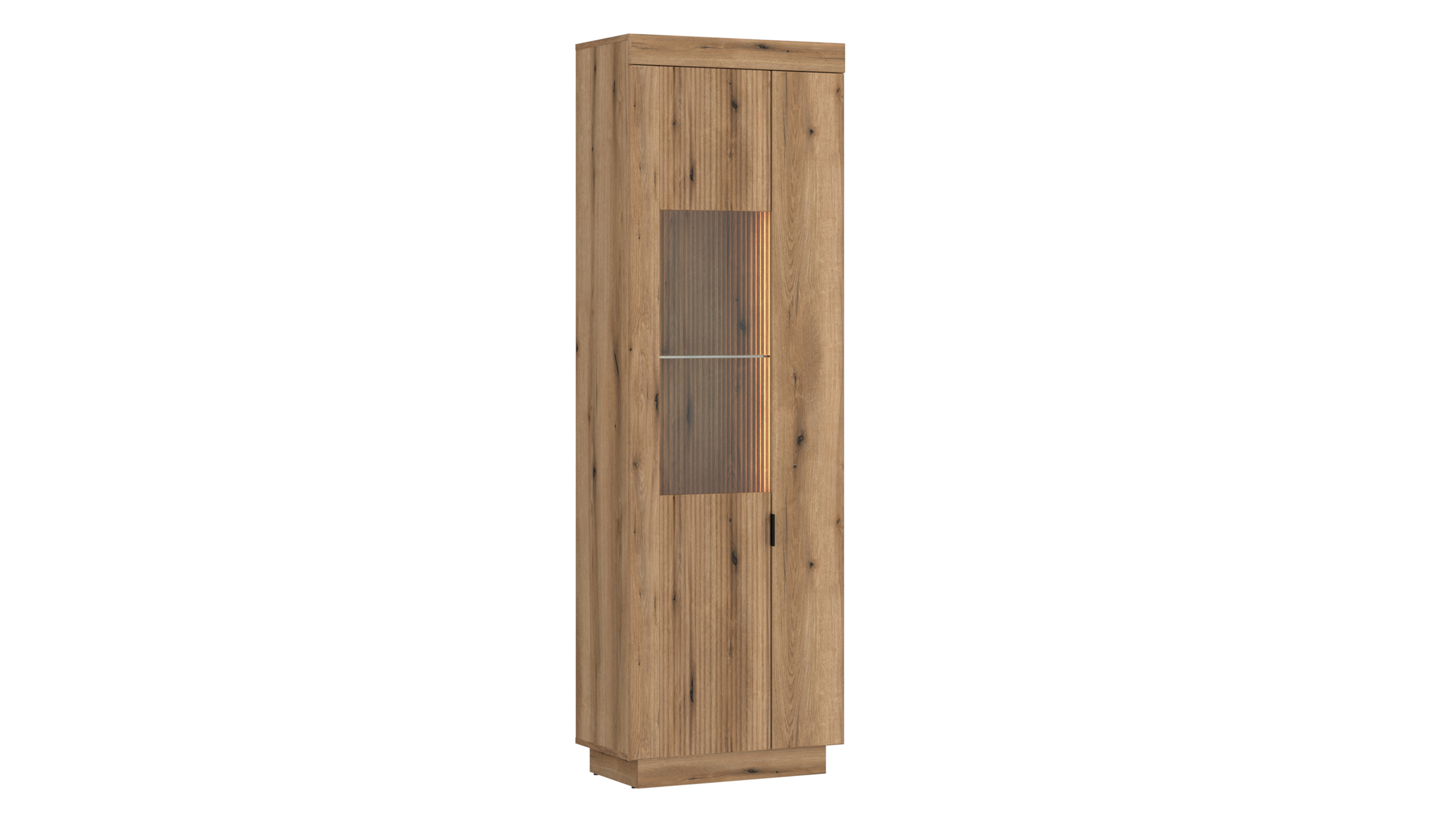Vitrine mit Beleuchtung Coast Evoke Eiche Breite 63 cm - DELAMAR Vitrine mit Beleuchtung Coast Evoke Eiche Breite 63 cm - DELAMAR