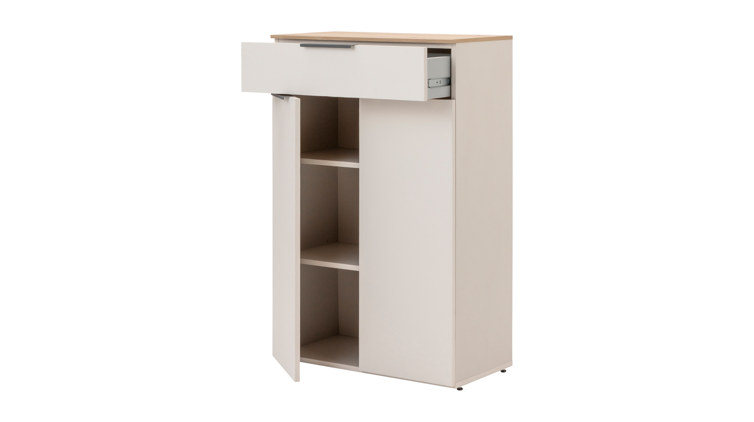 Kommode beige Artisan Eiche 69 cm - SYNOS