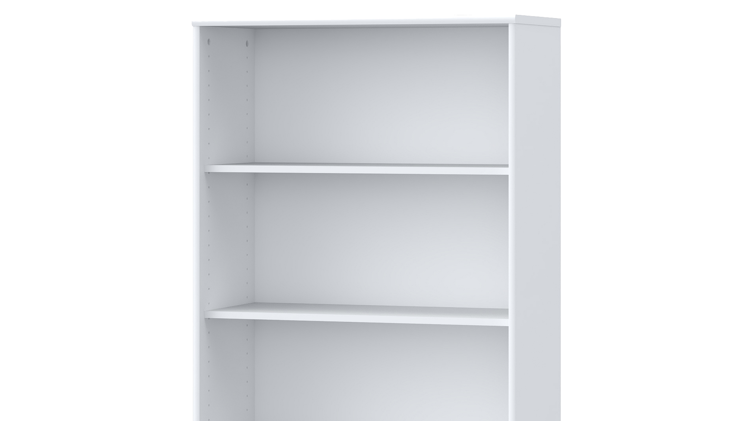 Regal weiß 198 x 74 cm - TEMPRA