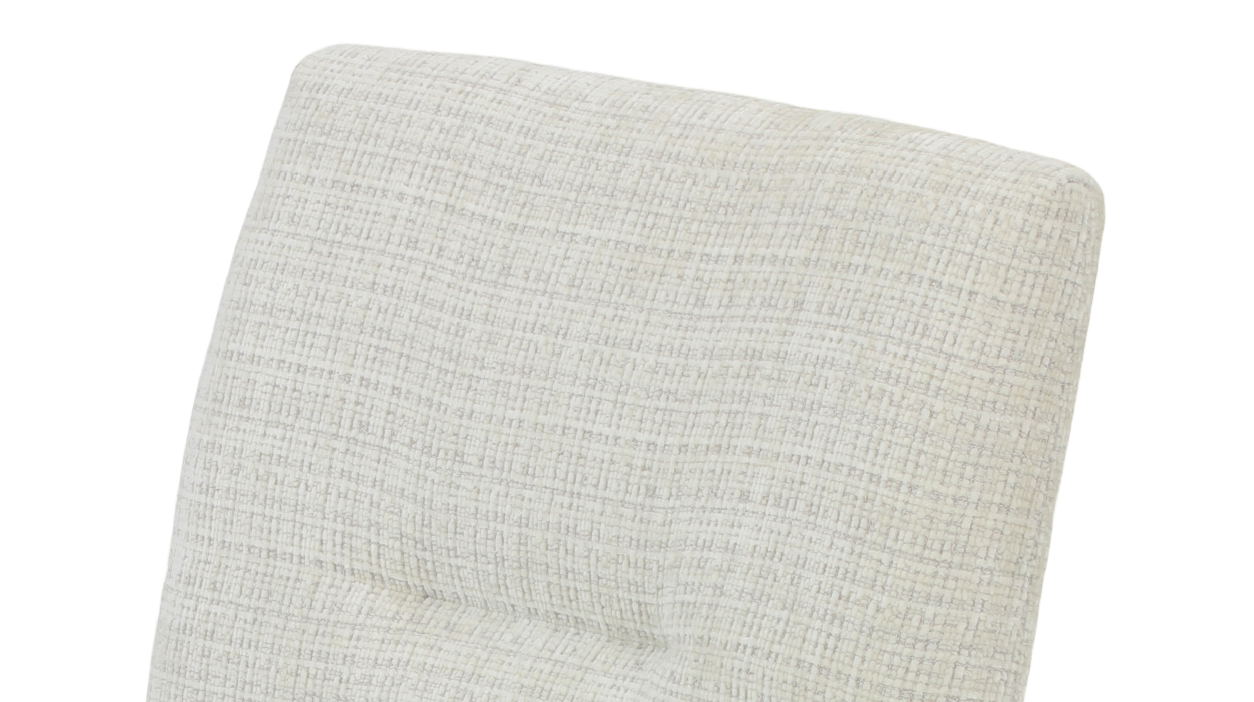 Schwingstuhl für Esszimmer grau-beige Webstoff - CLEO